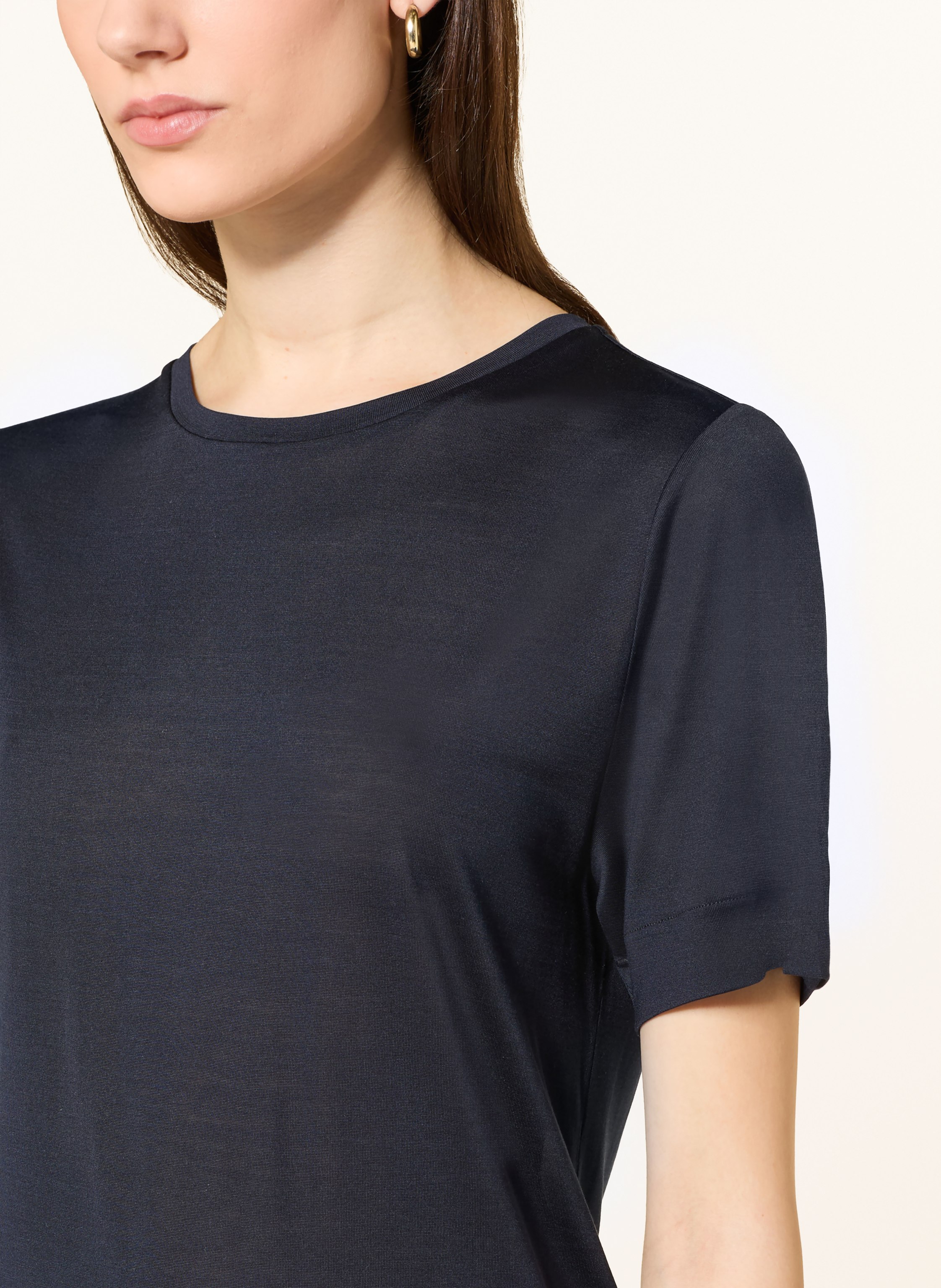 Thumbnail - Bogner T-Shirt Sienna Aus Seide blau