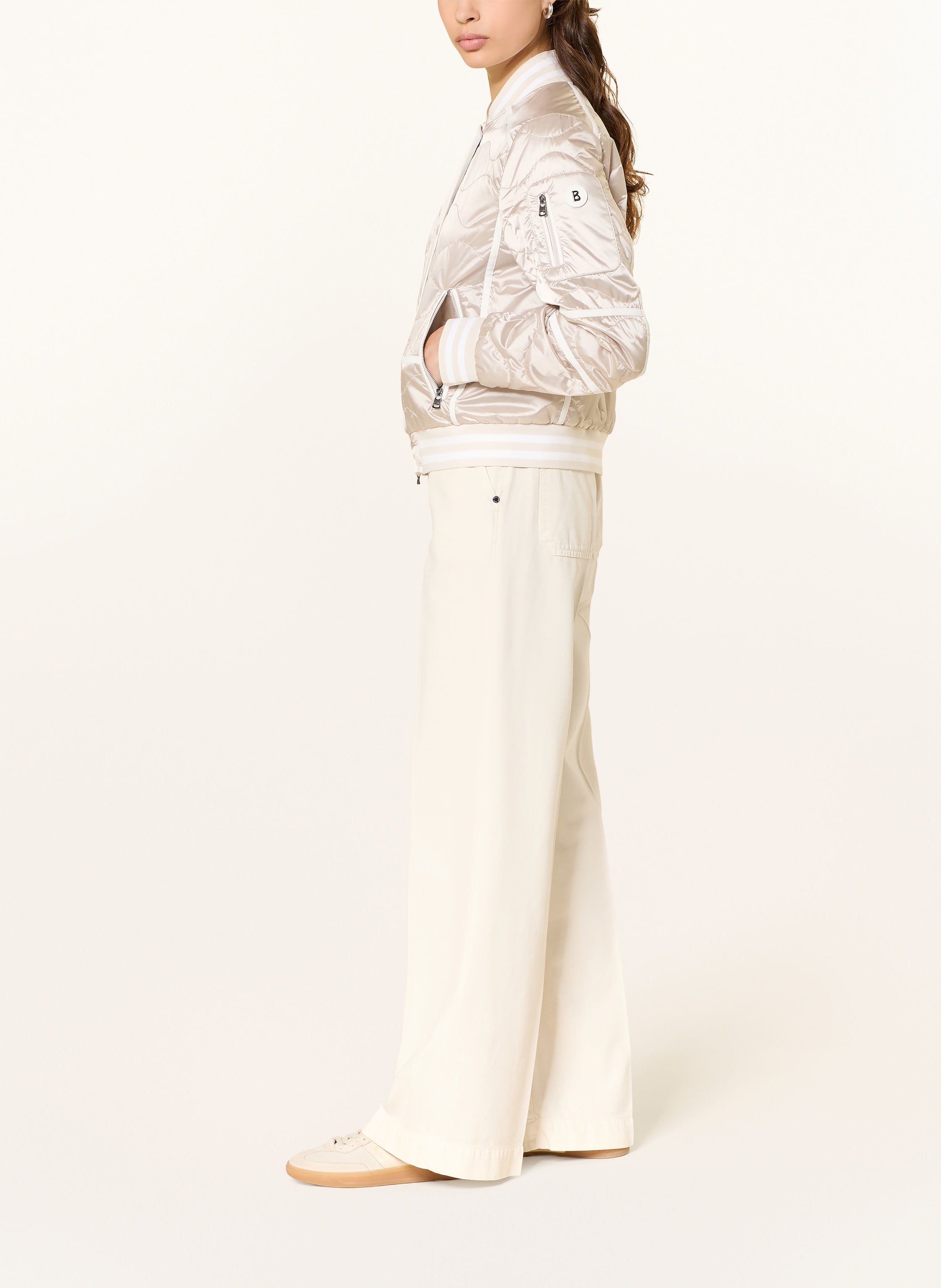 Thumbnail - Bogner Wide Leg Jeans Rica weiss