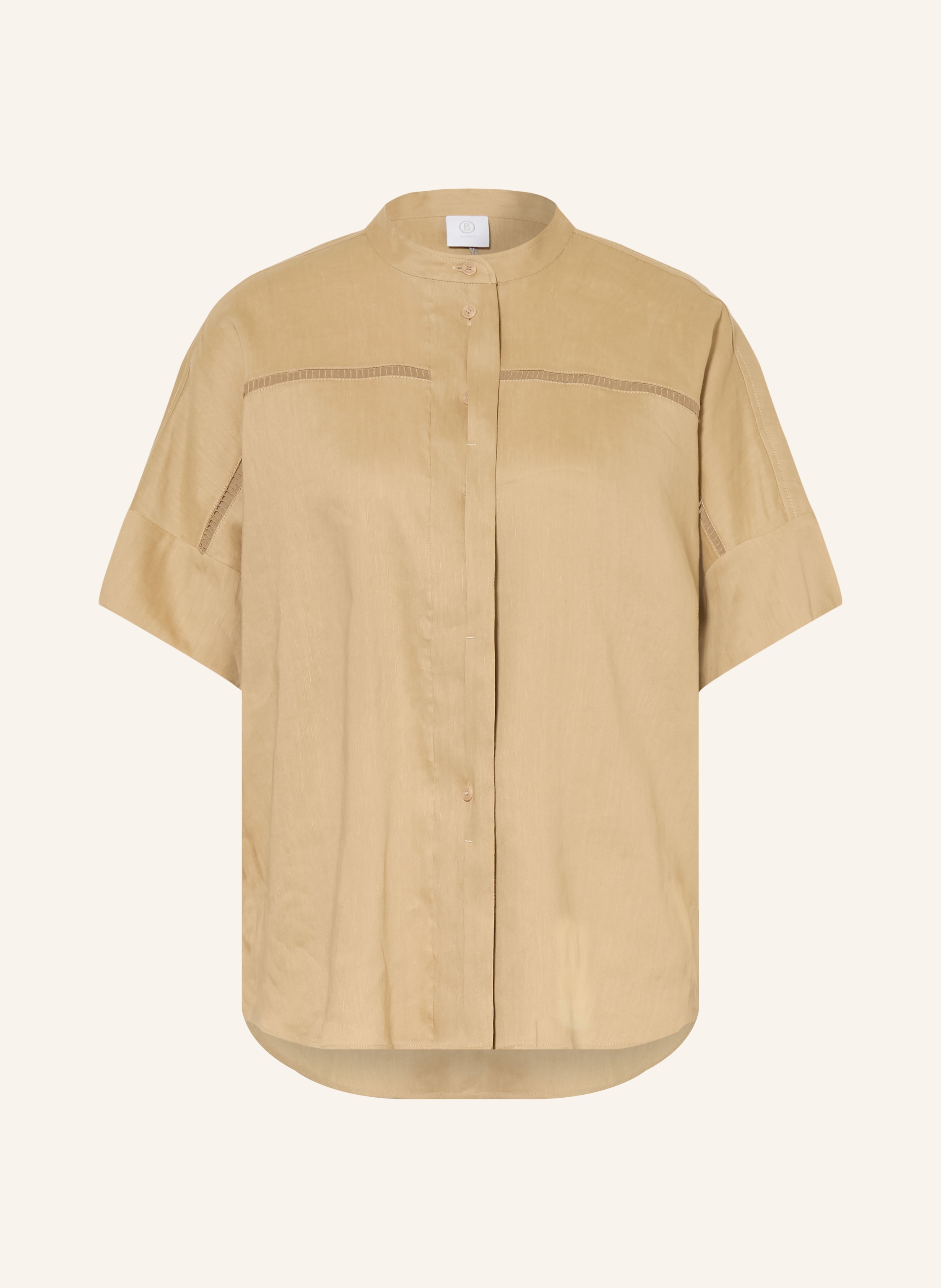 Bogner Bluse Cheryl Mit Leinen beige