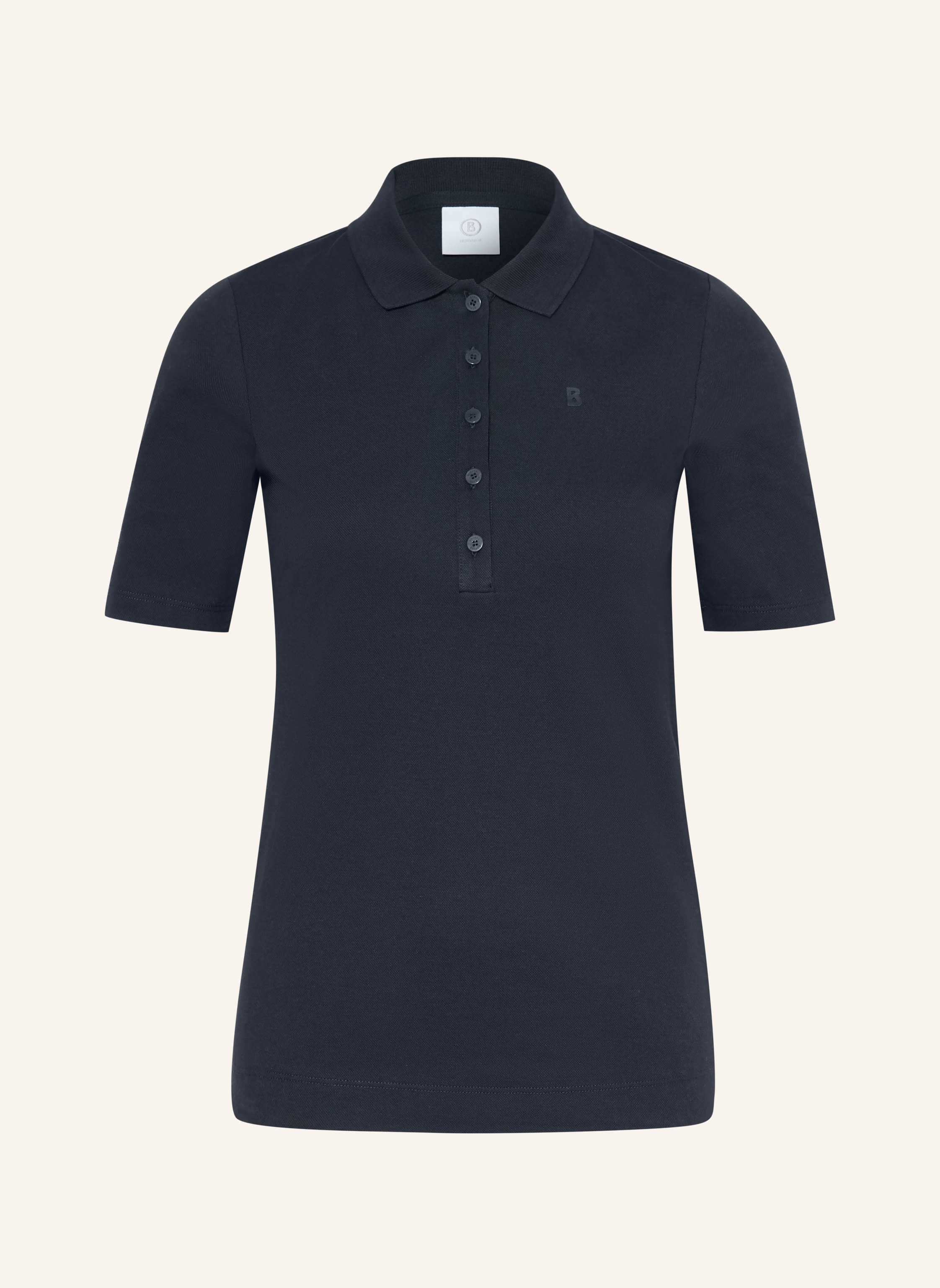 Bogner Piqué-Poloshirt Malika blau