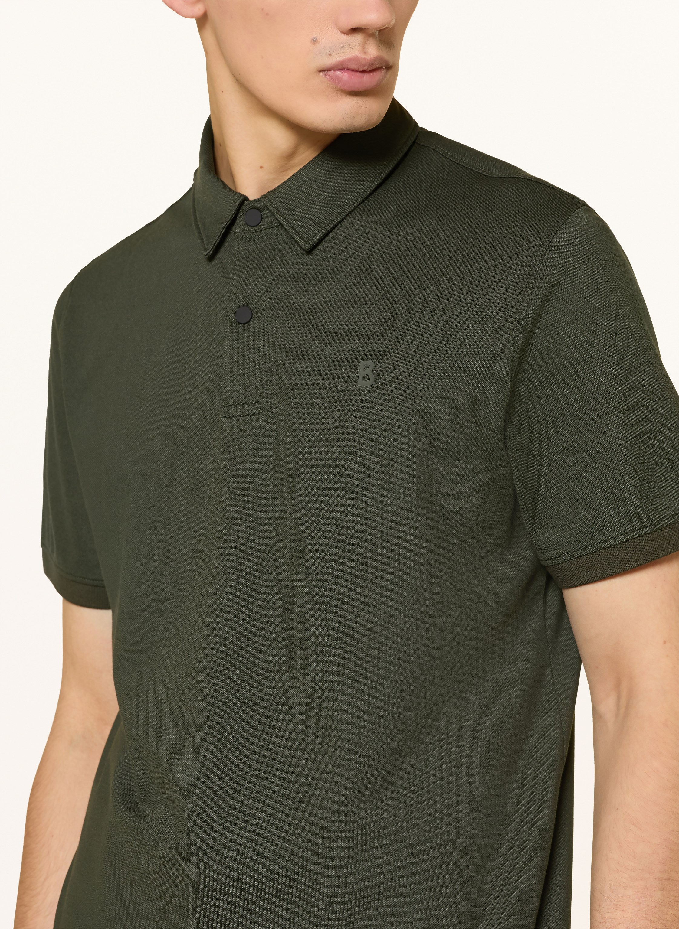 Thumbnail - Bogner Piqué-Poloshirt Timo gruen