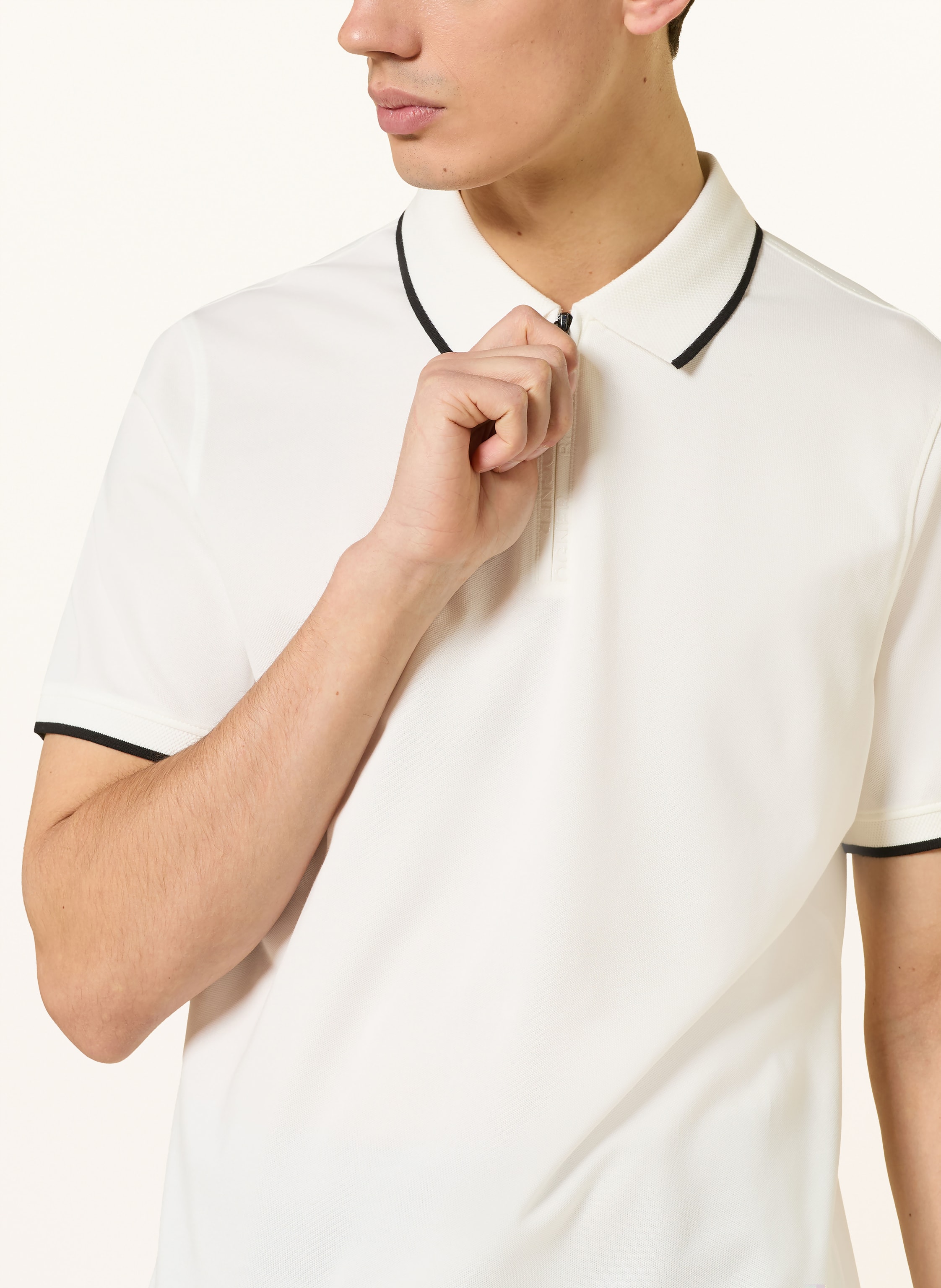 Thumbnail - Bogner Piqué-Poloshirt Timo Regular Fit weiss