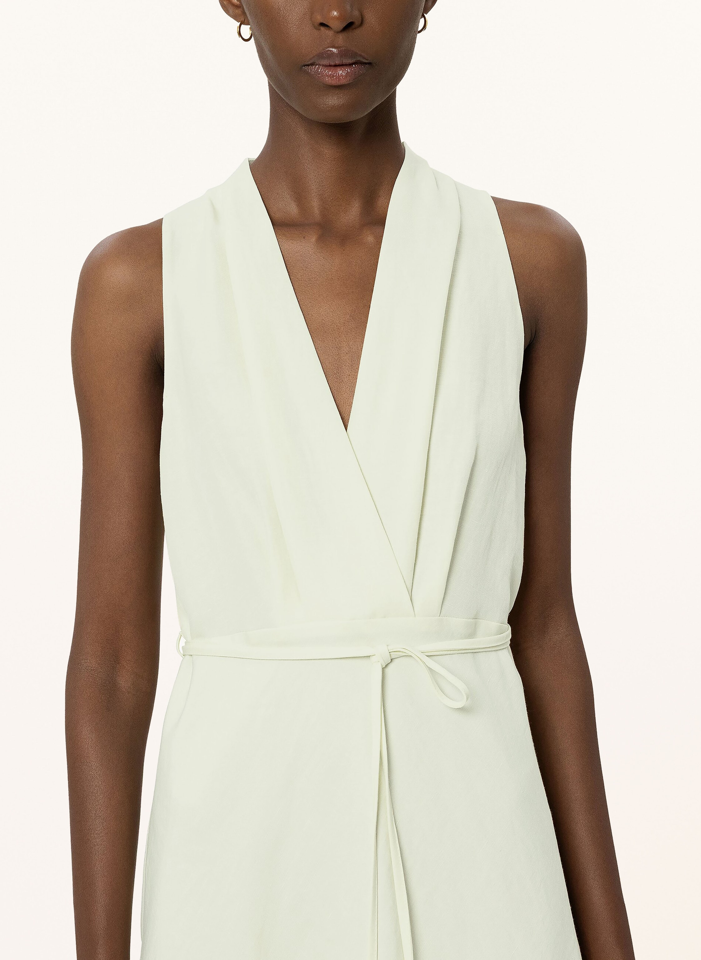 Thumbnail - Luisa Cerano Kleid Mit Leinen gruen