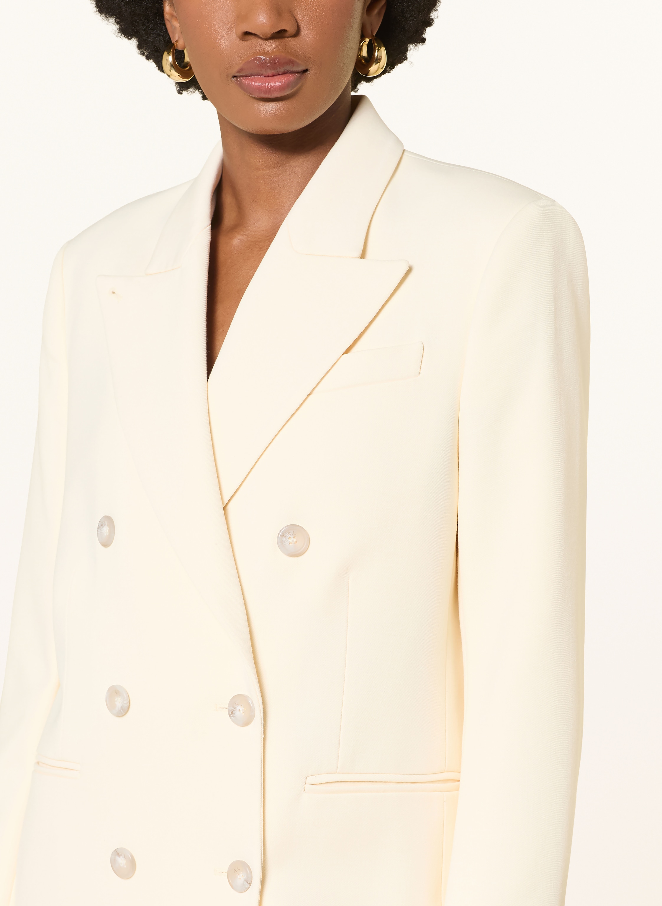 Thumbnail - Almada Label Mantel Margot weiss