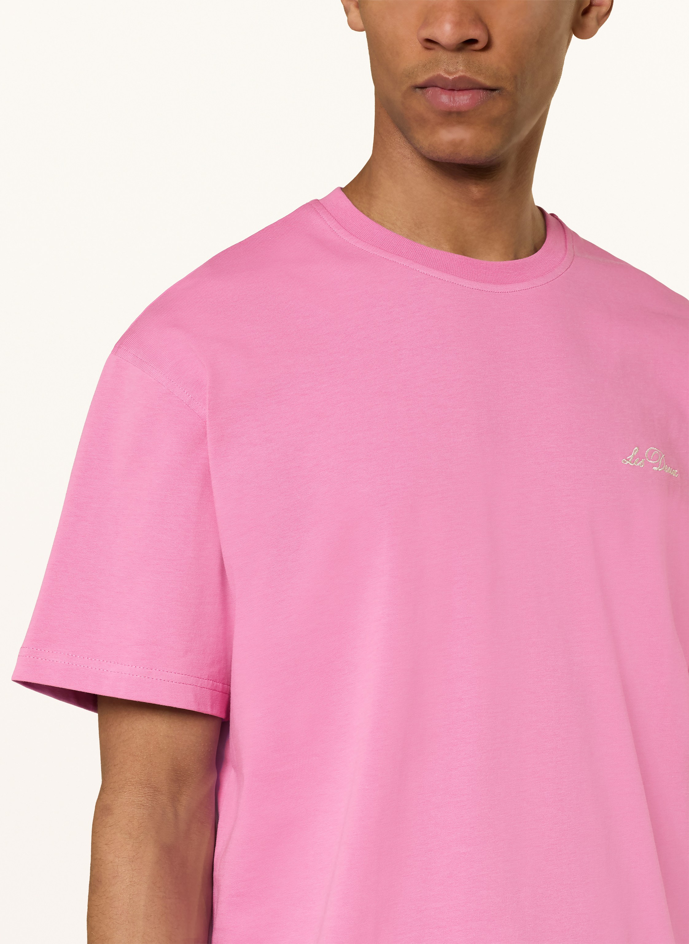 Thumbnail - Les Deux T-Shirt Crew pink