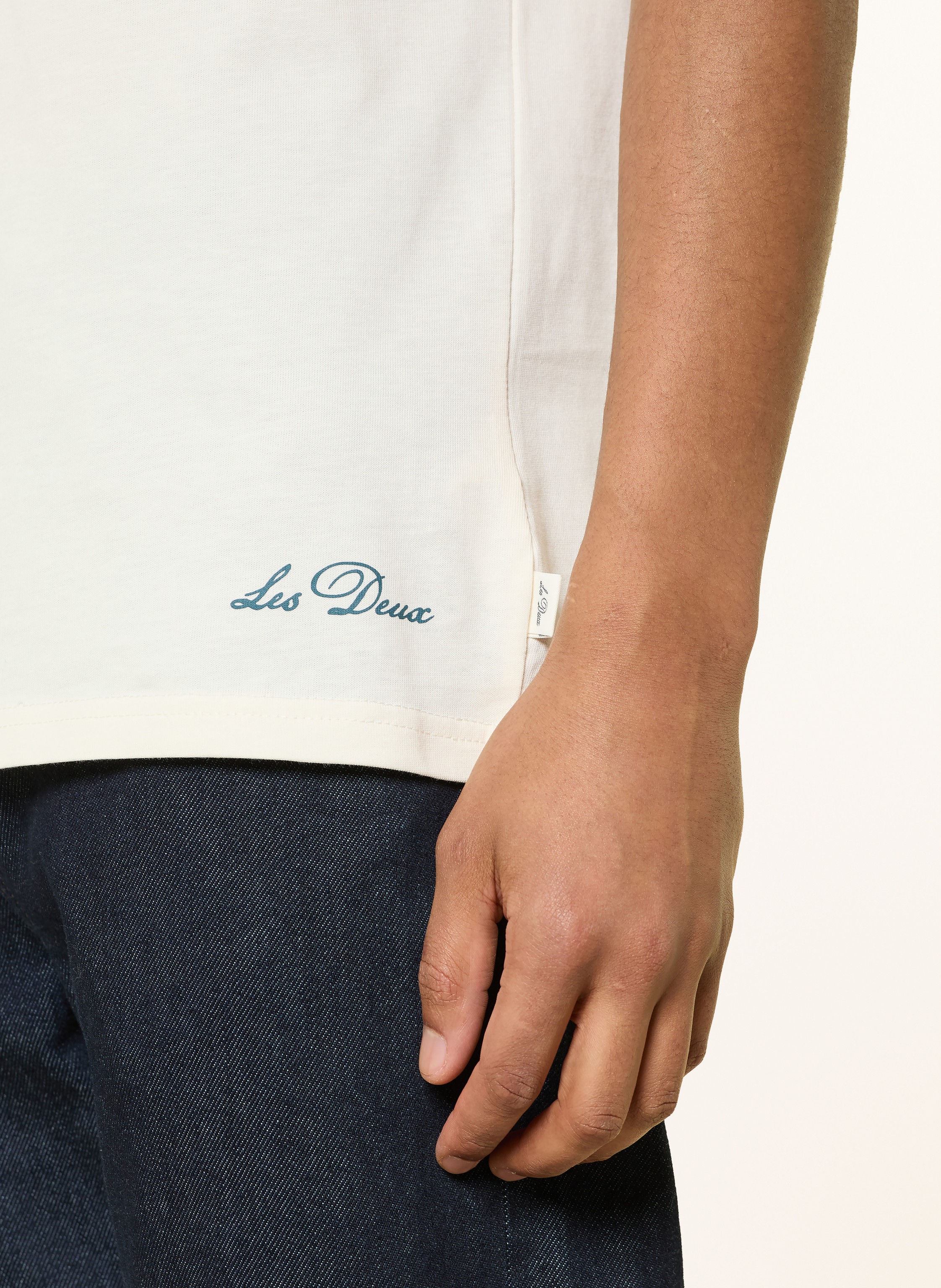 Thumbnail - Les Deux T-Shirt Ben beige