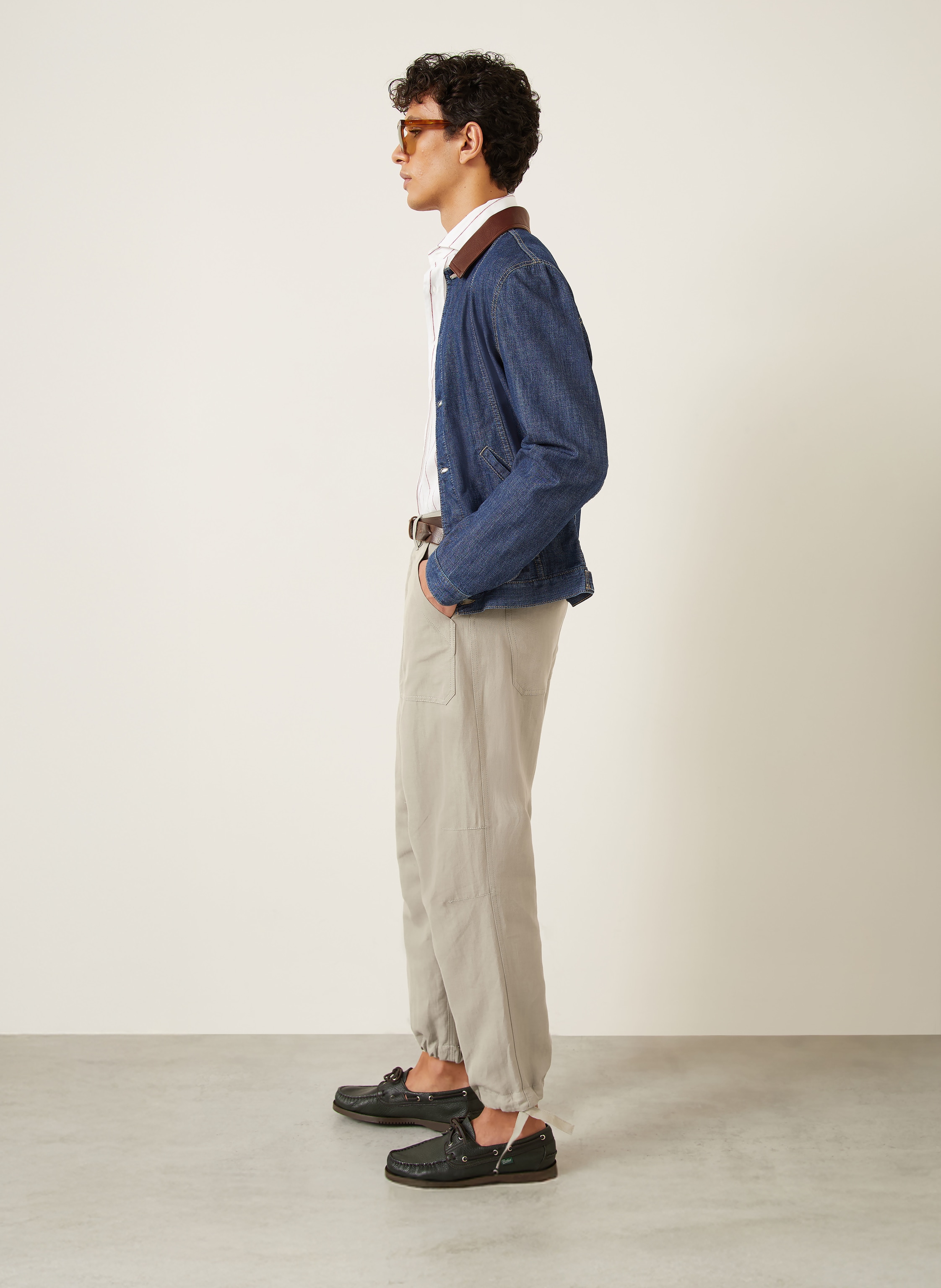 Thumbnail - Brunello Cucinelli Chino Regular Fit gruen