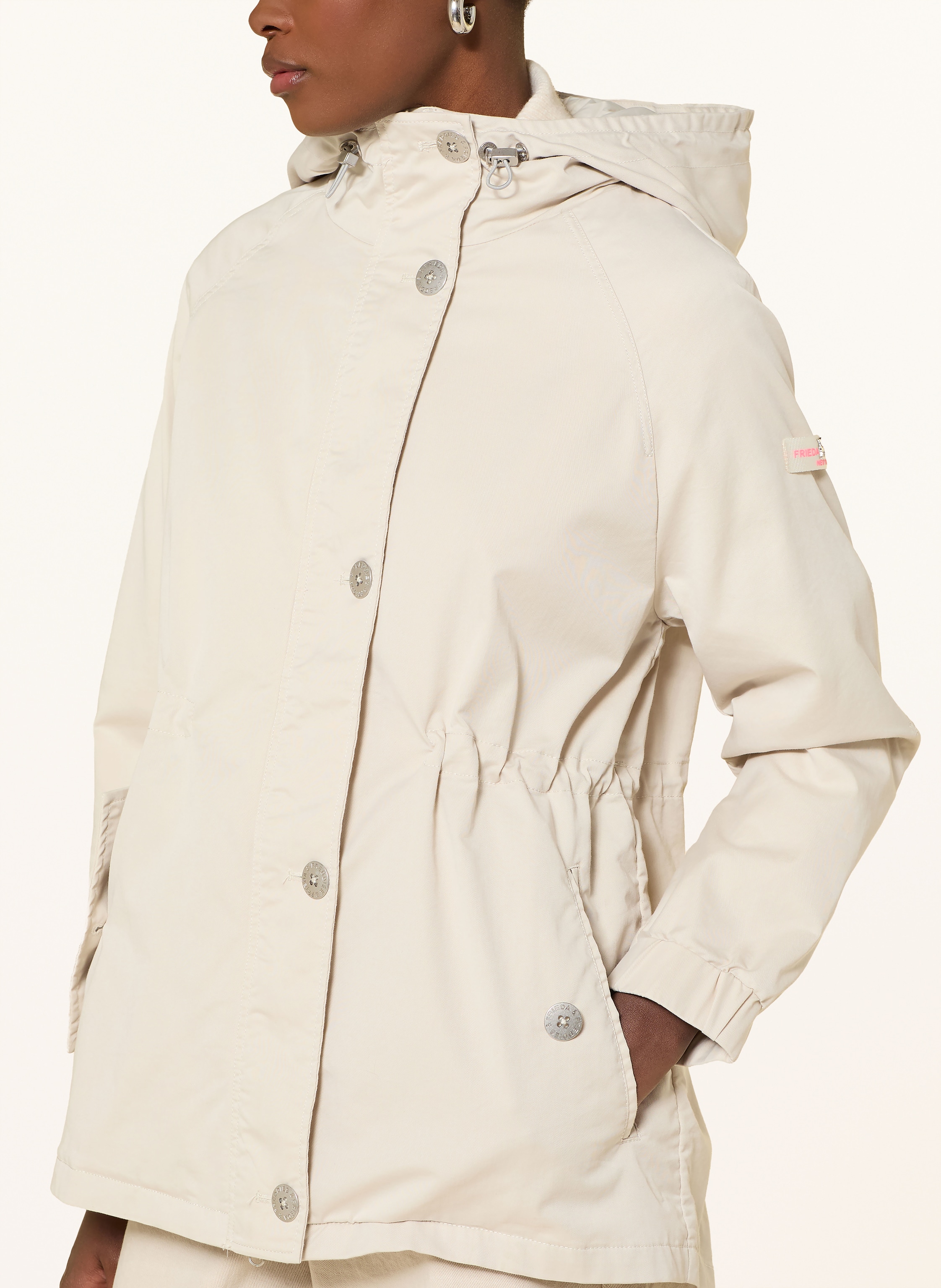 Thumbnail - Frieda & Freddies Parka Dorine beige