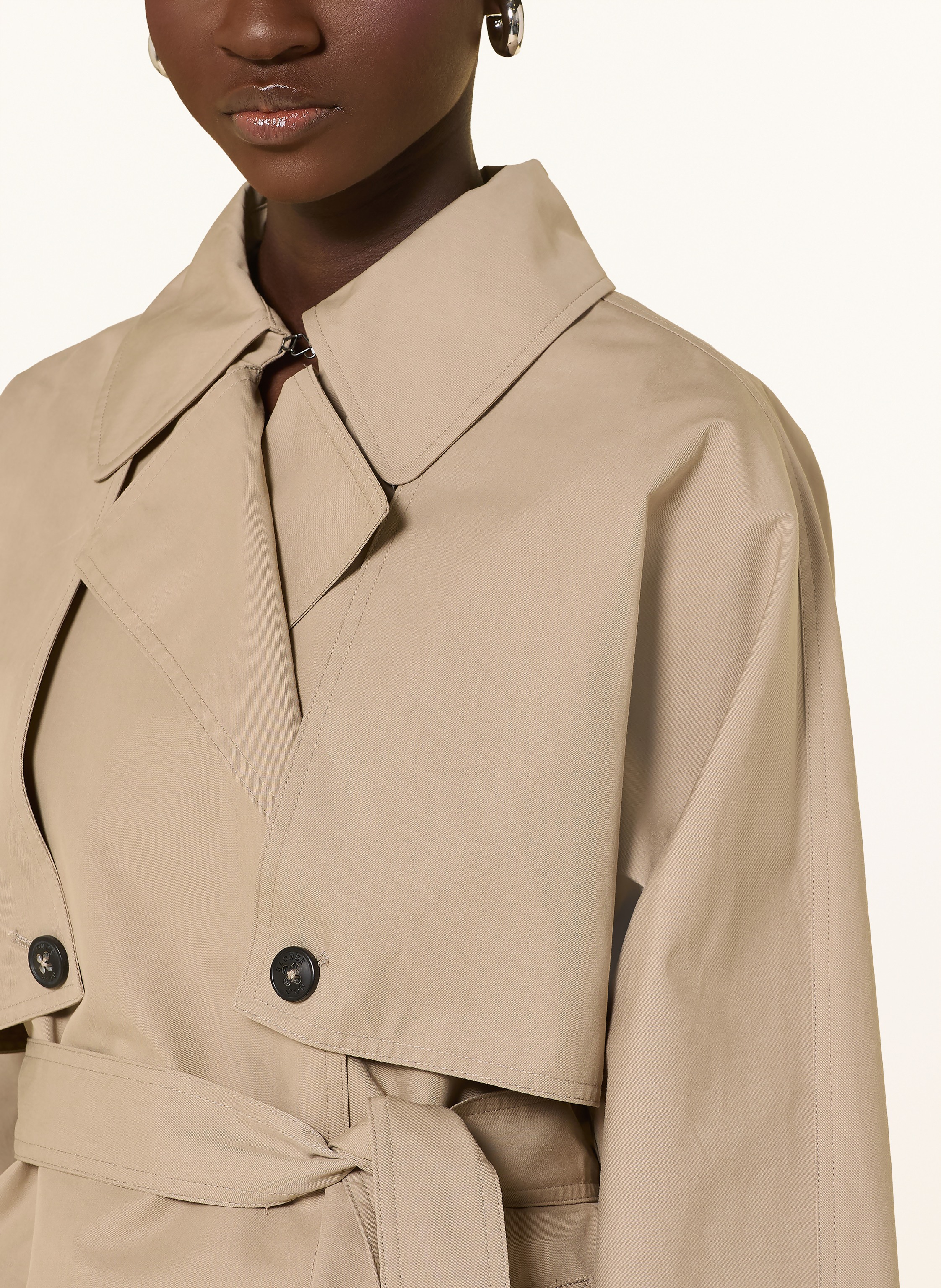 Thumbnail - Blonde No.8 Trenchcoat Bea beige