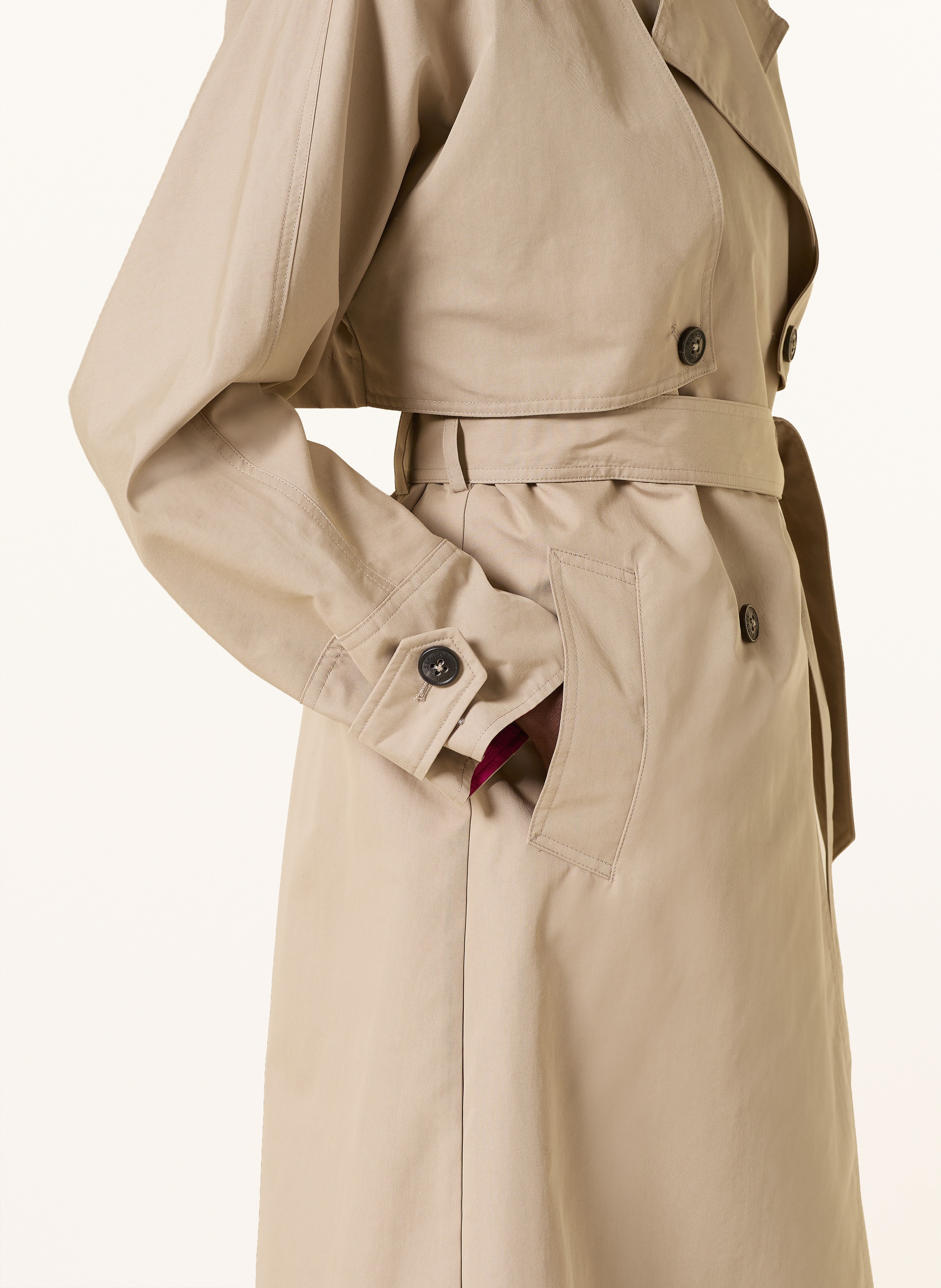 Thumbnail - Blonde No.8 Trenchcoat Bea beige