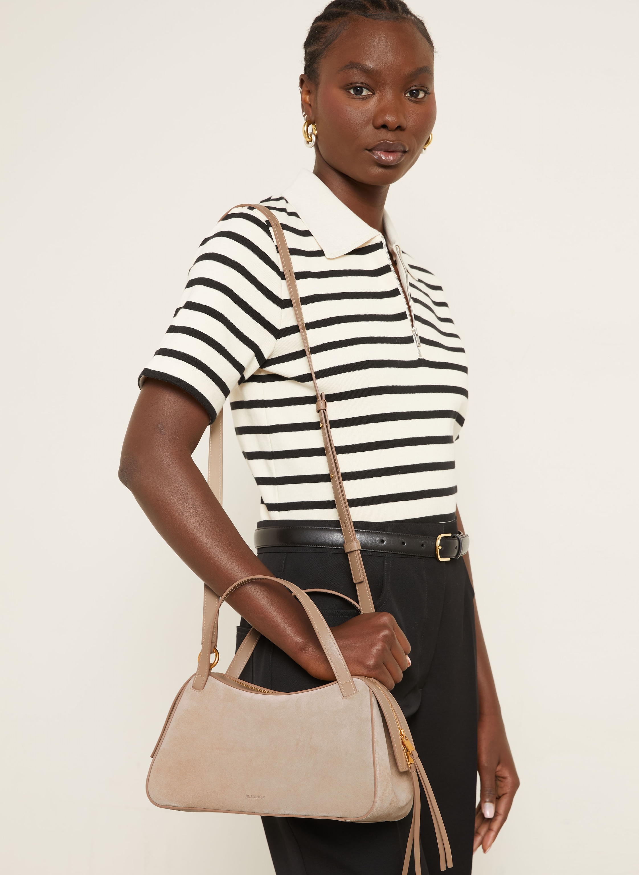 Thumbnail - Jil Sander Handtasche Dune beige