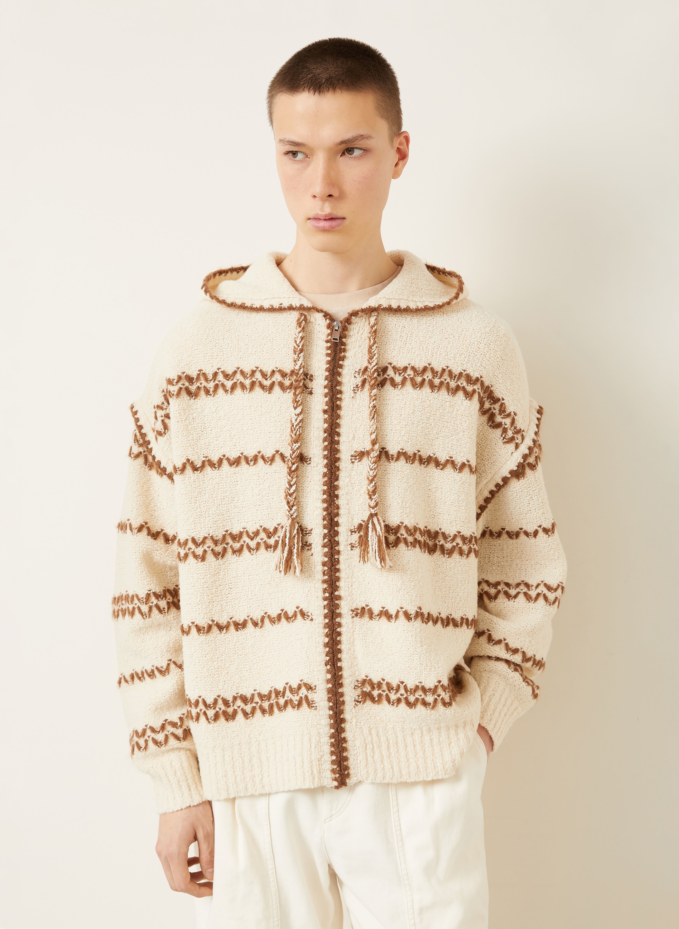 Thumbnail - Isabel Marant Strickjacke Rolian beige