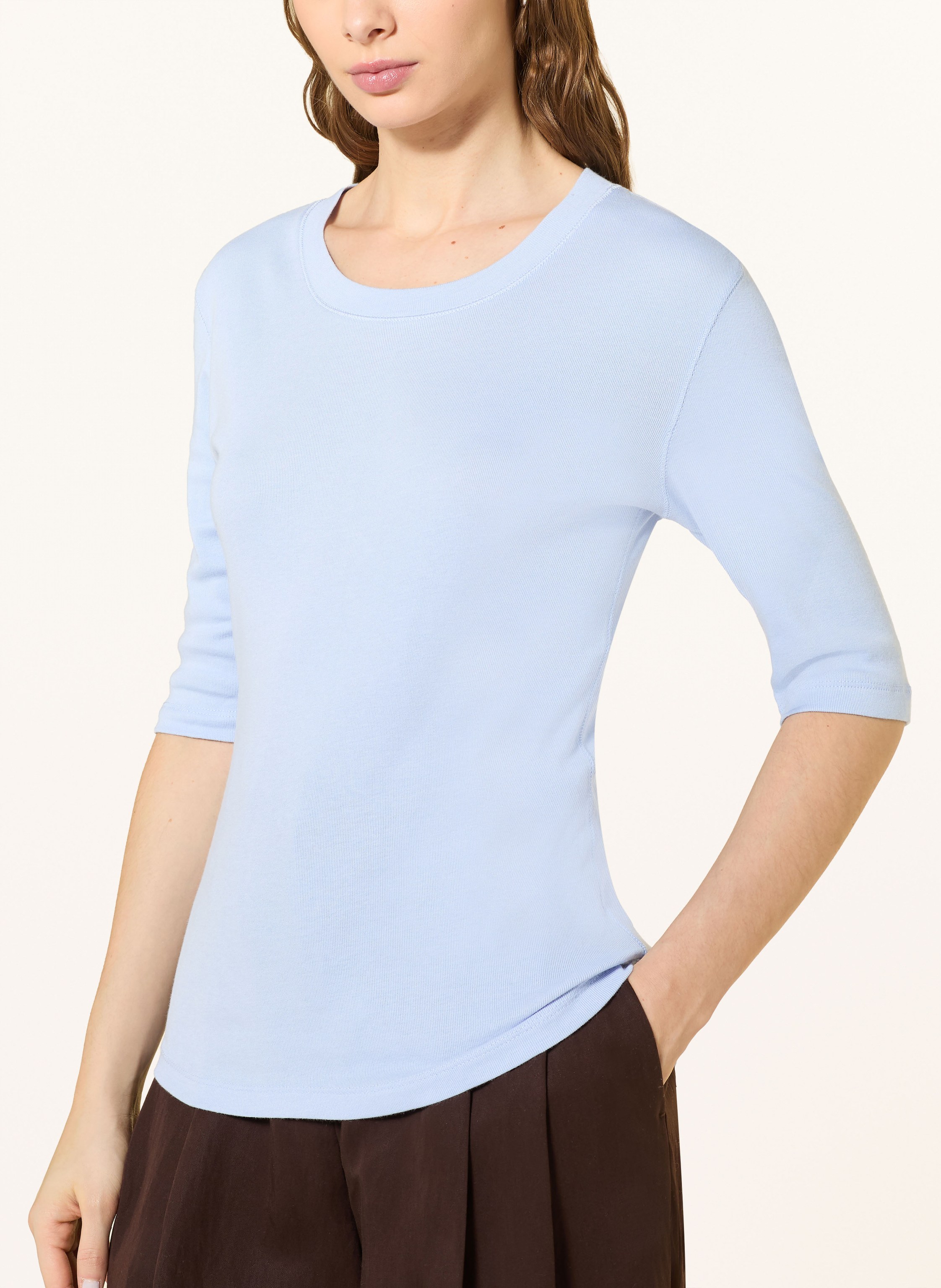 Thumbnail - Mos Mosh Shirt Mmmali Mit 3/4-Arm blau