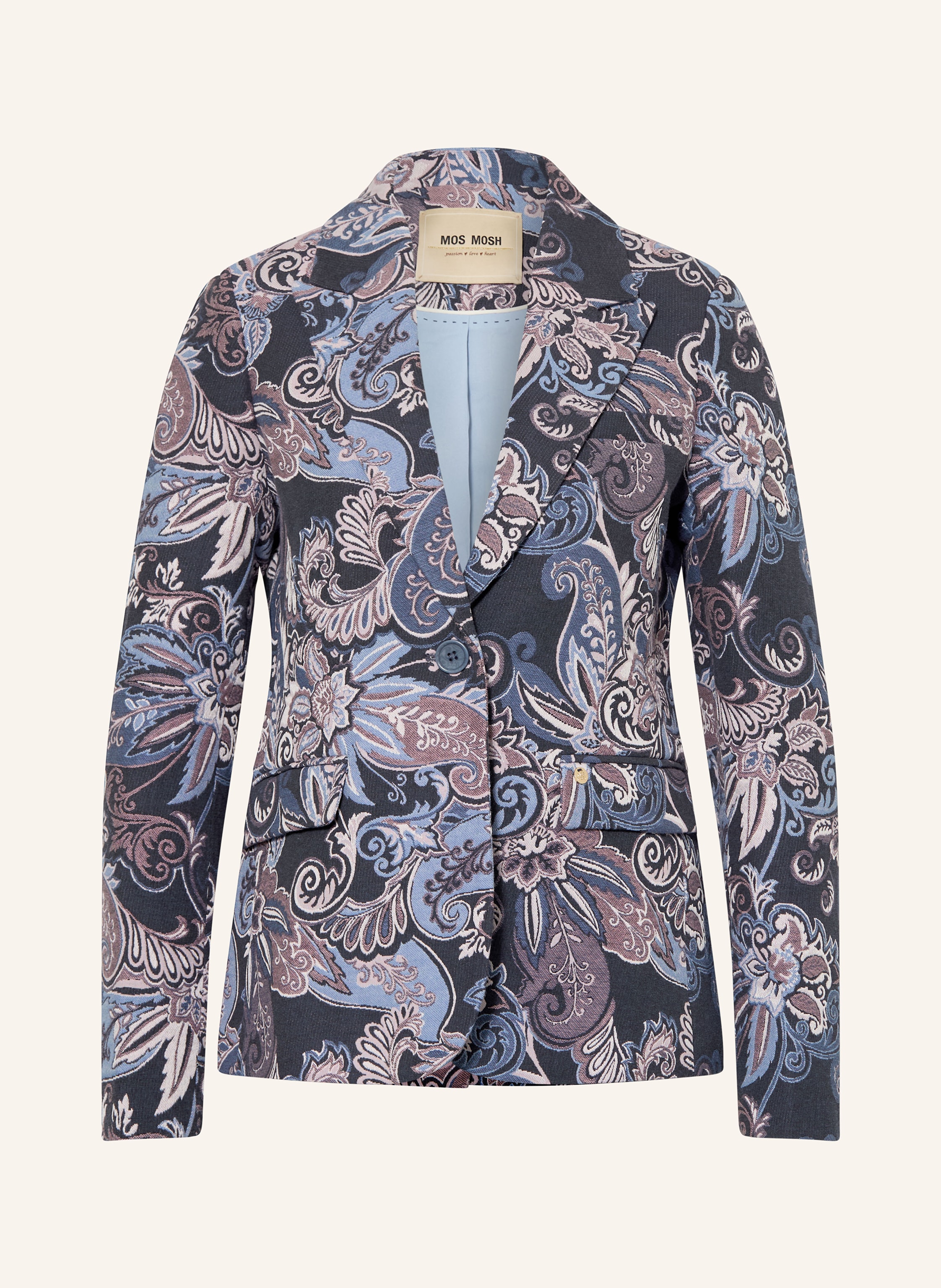 Mos Mosh Jacquard-Blazer Mmlanie lila