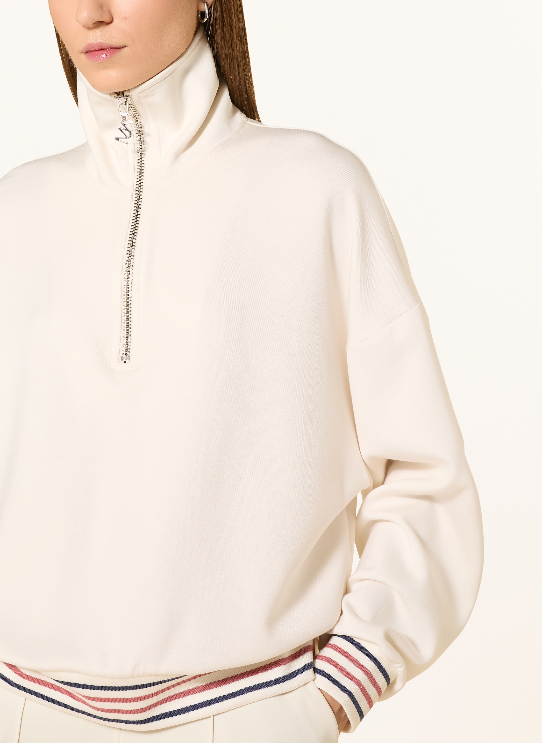 Thumbnail - Mos Mosh Sweat-Troyer Mmgeorgia weiss