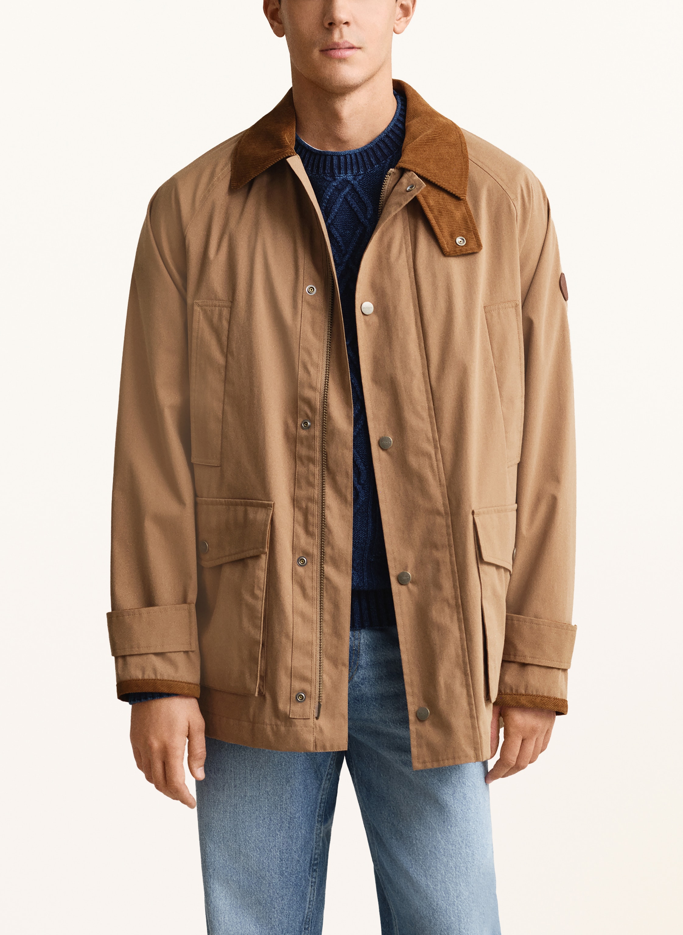 Thumbnail - Gant Fieldjacket Decker braun