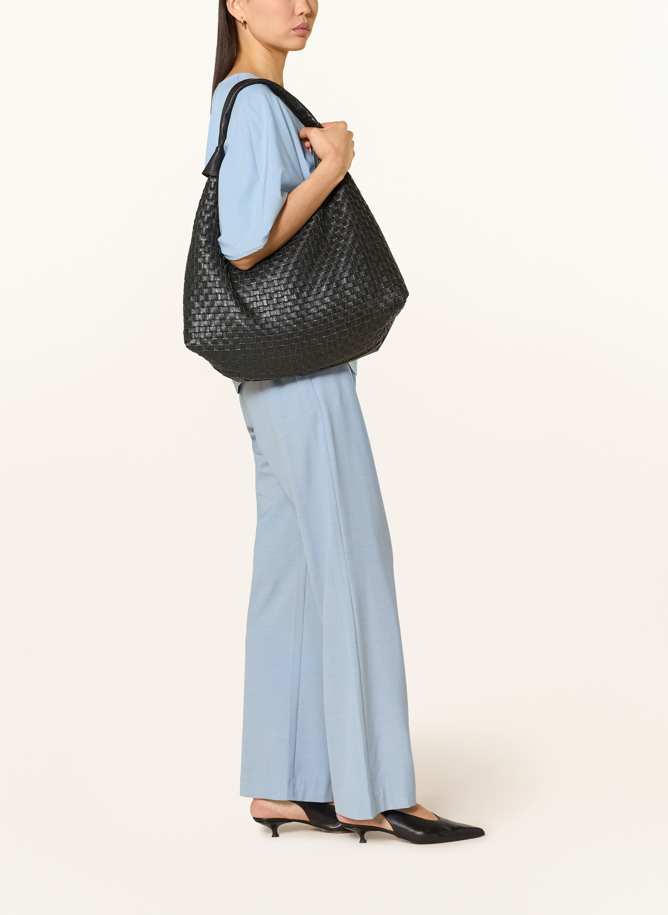 Thumbnail - Mos Mosh Marlenehose Mmbai Roy blau