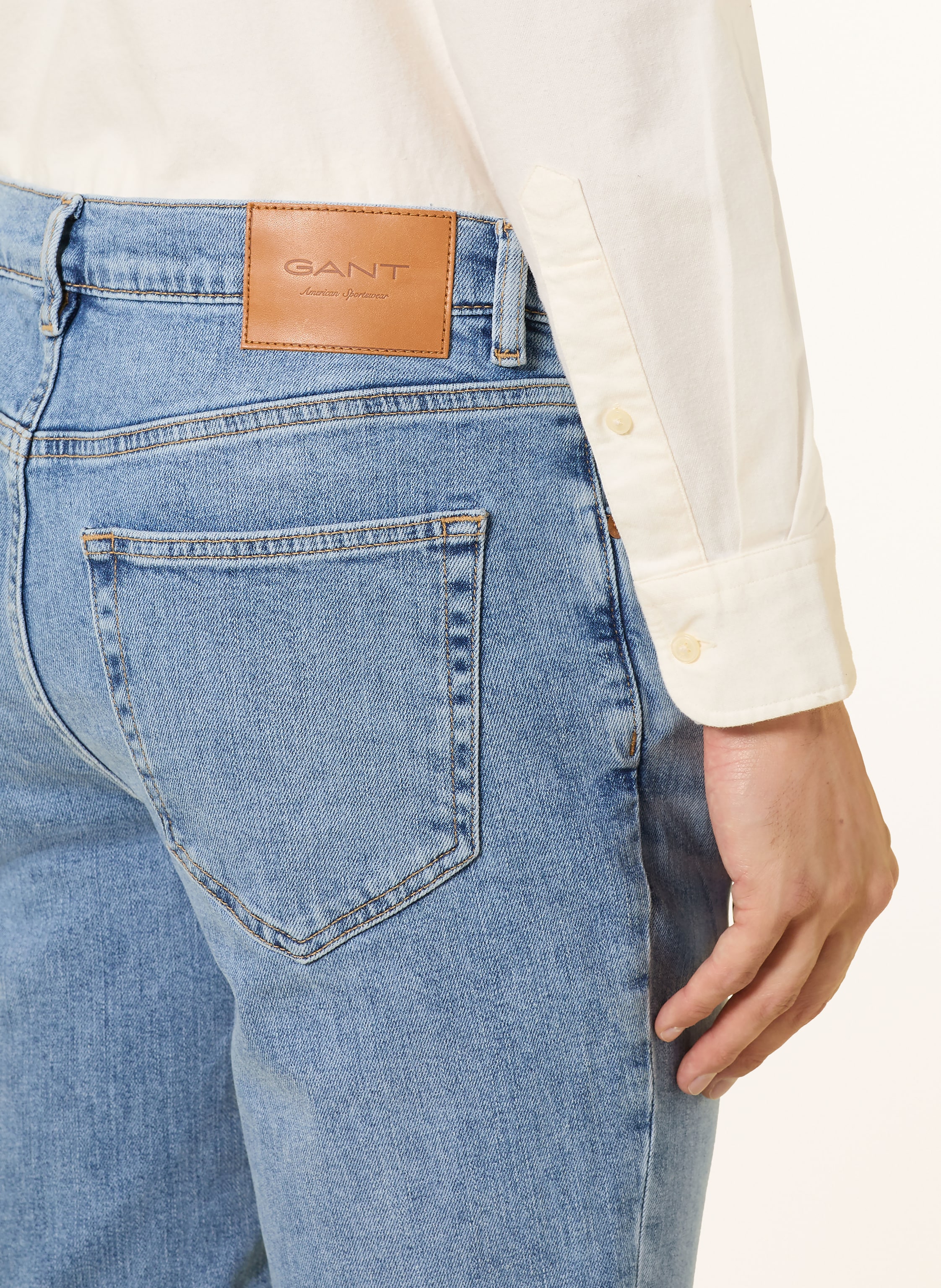 Thumbnail - Gant Jeans Slim Fit blau