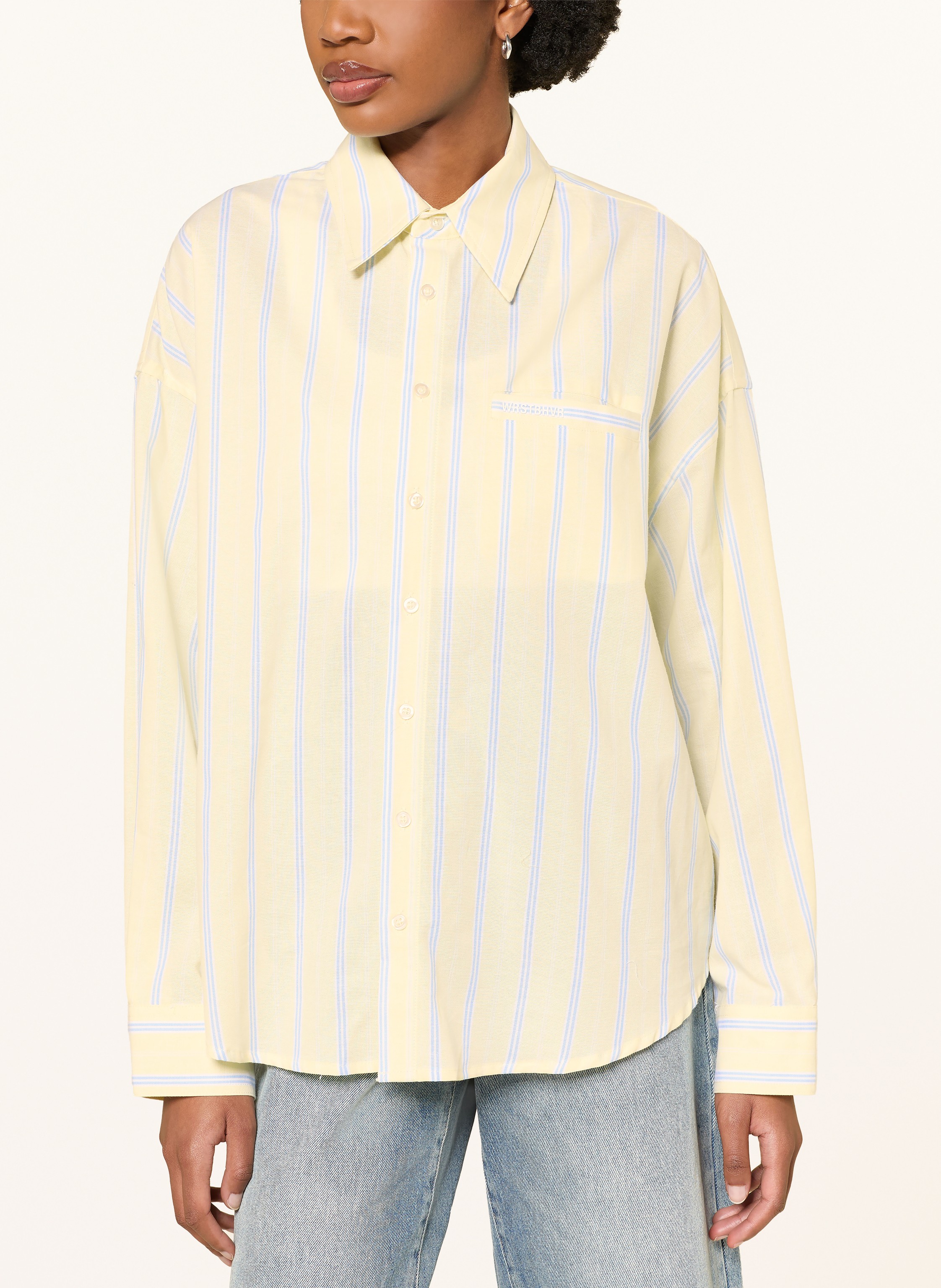 Thumbnail - Wrstbhvr Hemdbluse Levi gelb