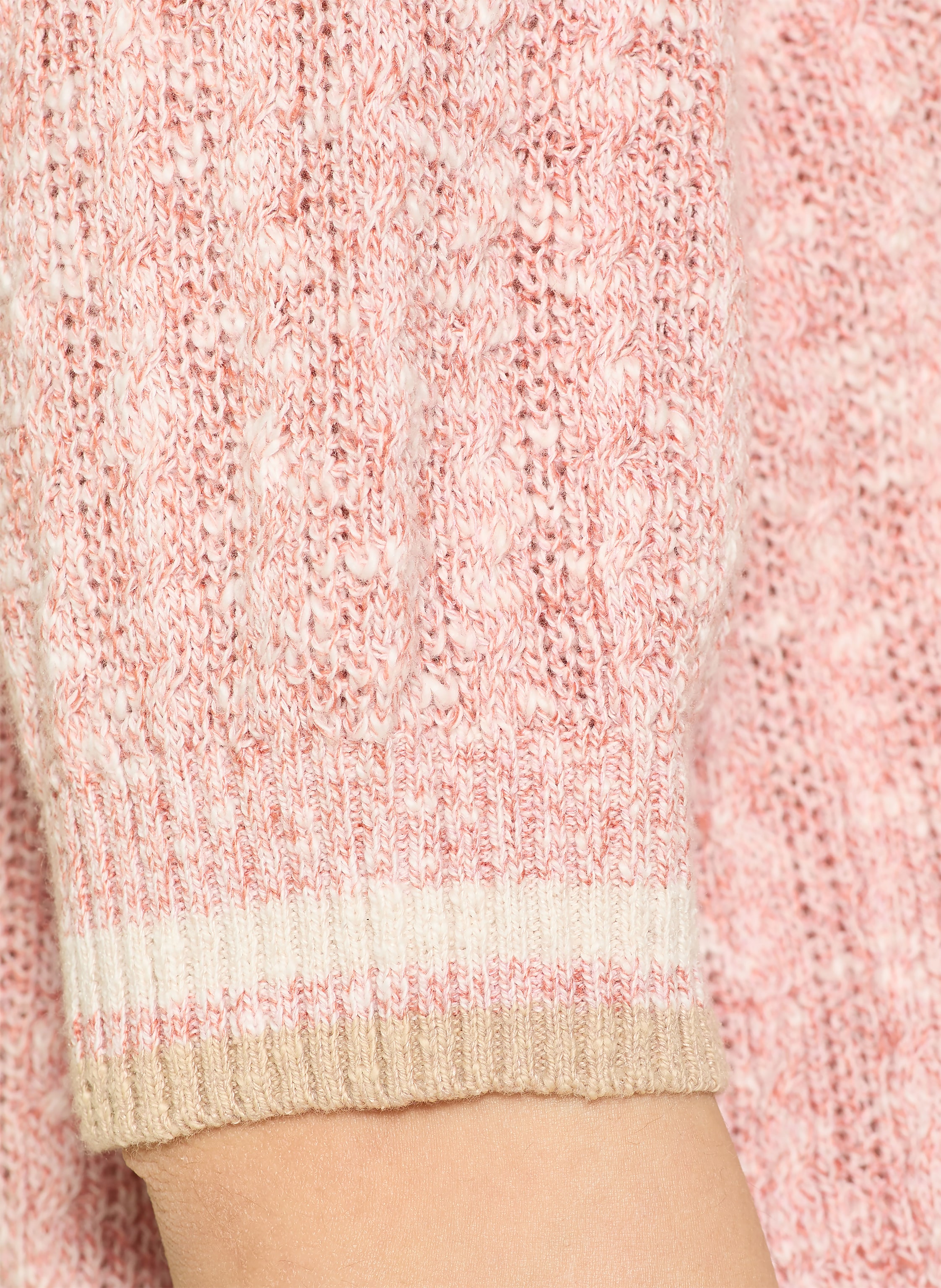 Thumbnail - Mos Mosh Strickshirt Mmmarisola Mit Leinen rosa