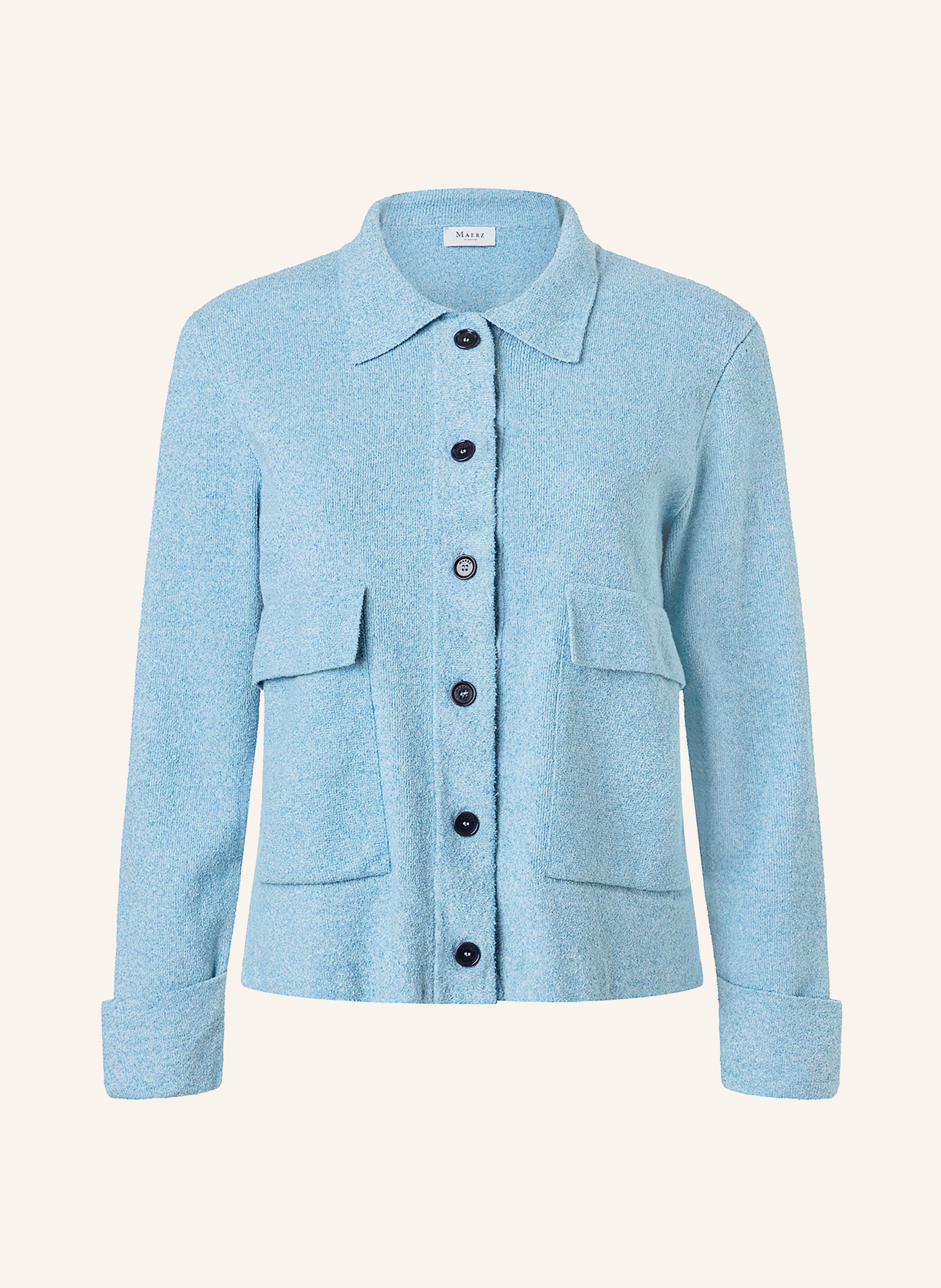 Maerz Muenchen Strickjacke blau