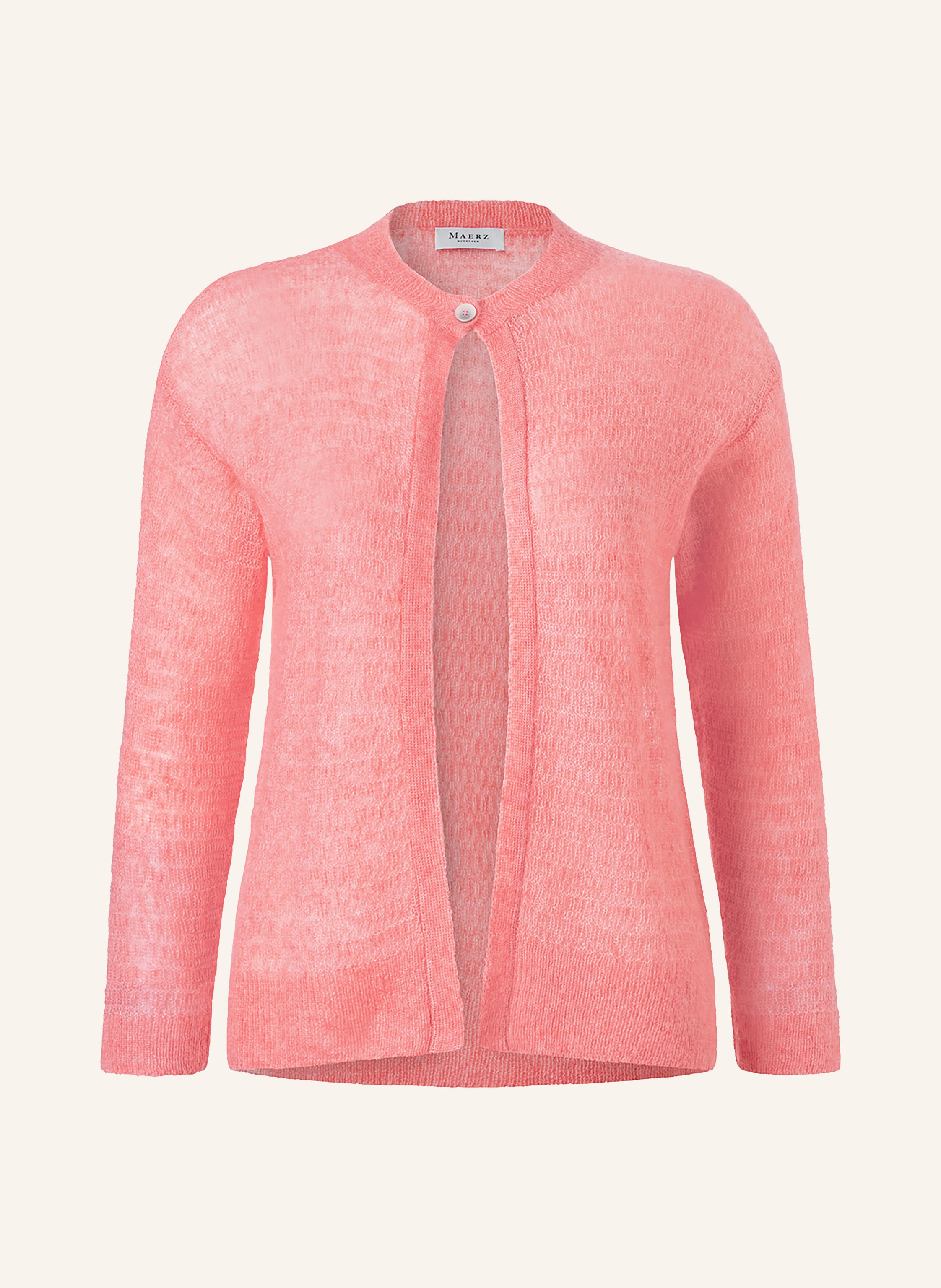 Maerz Muenchen Strickjacke Mit Alpaka pink