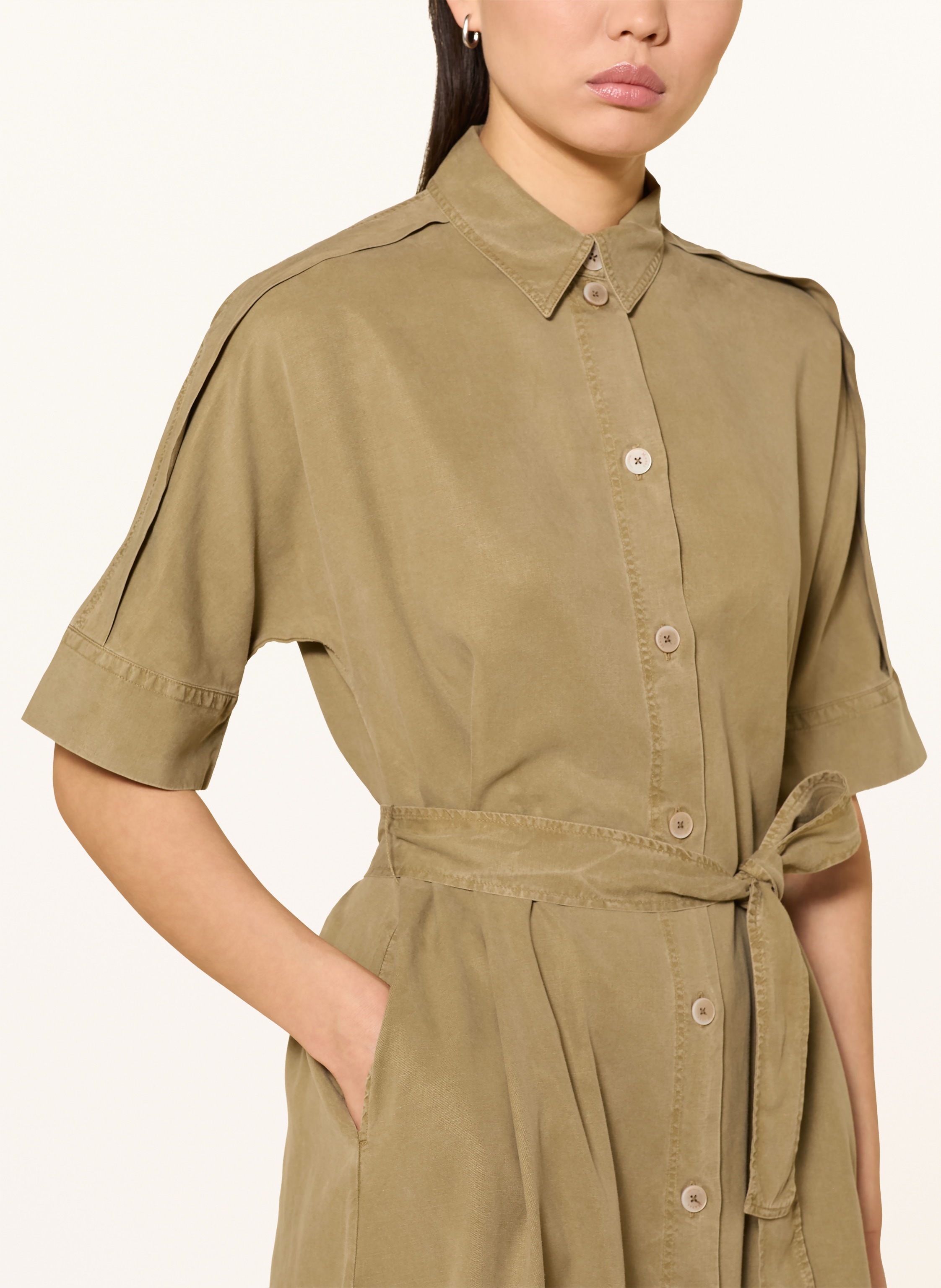 Thumbnail - Maerz Muenchen Hemdblusenkleid gruen