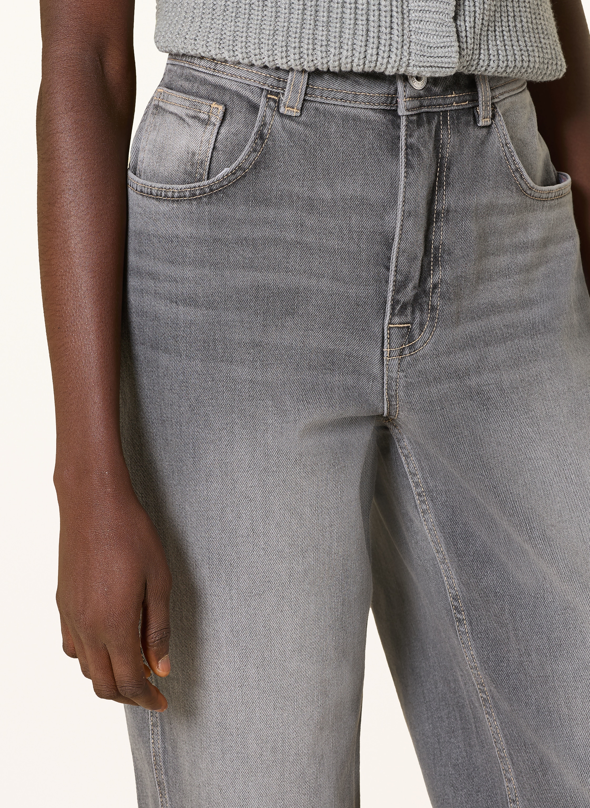 Thumbnail - Mos Mosh Boyfriend Jeans Mmaymen Galleon grau