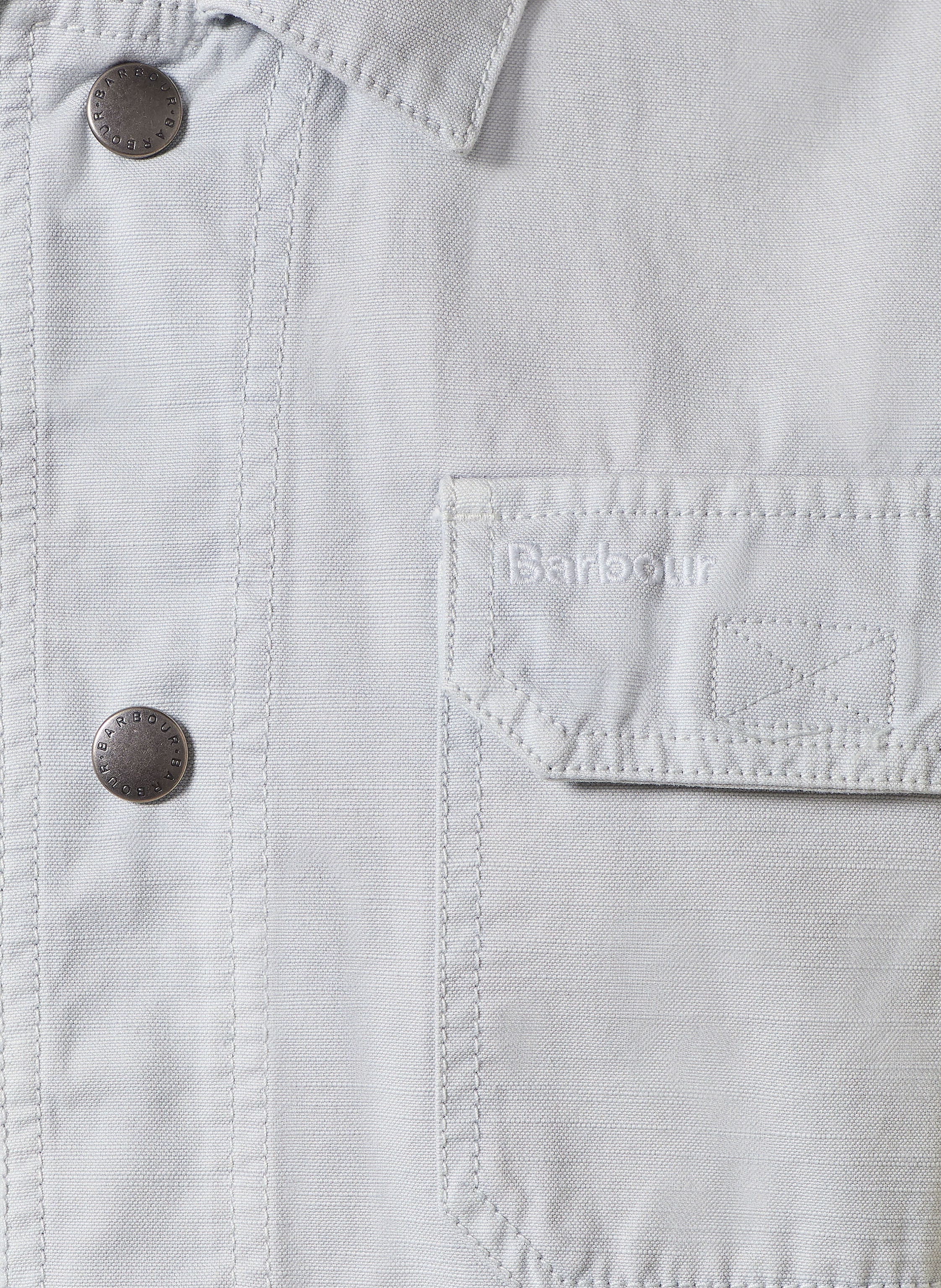 Thumbnail - Barbour Overshirt Draftmen blau