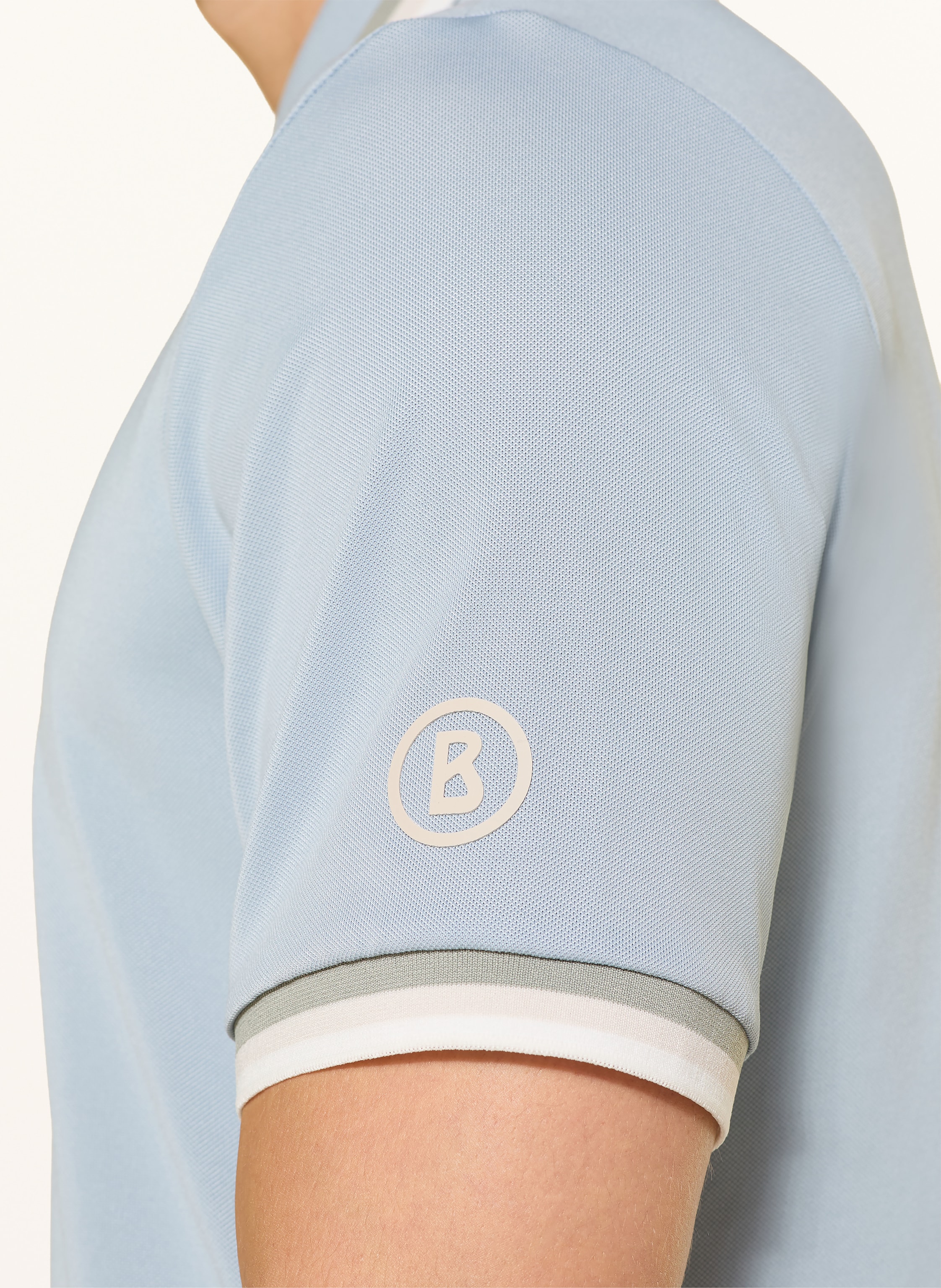 Thumbnail - Bogner Funktions-Poloshirt Arik blau