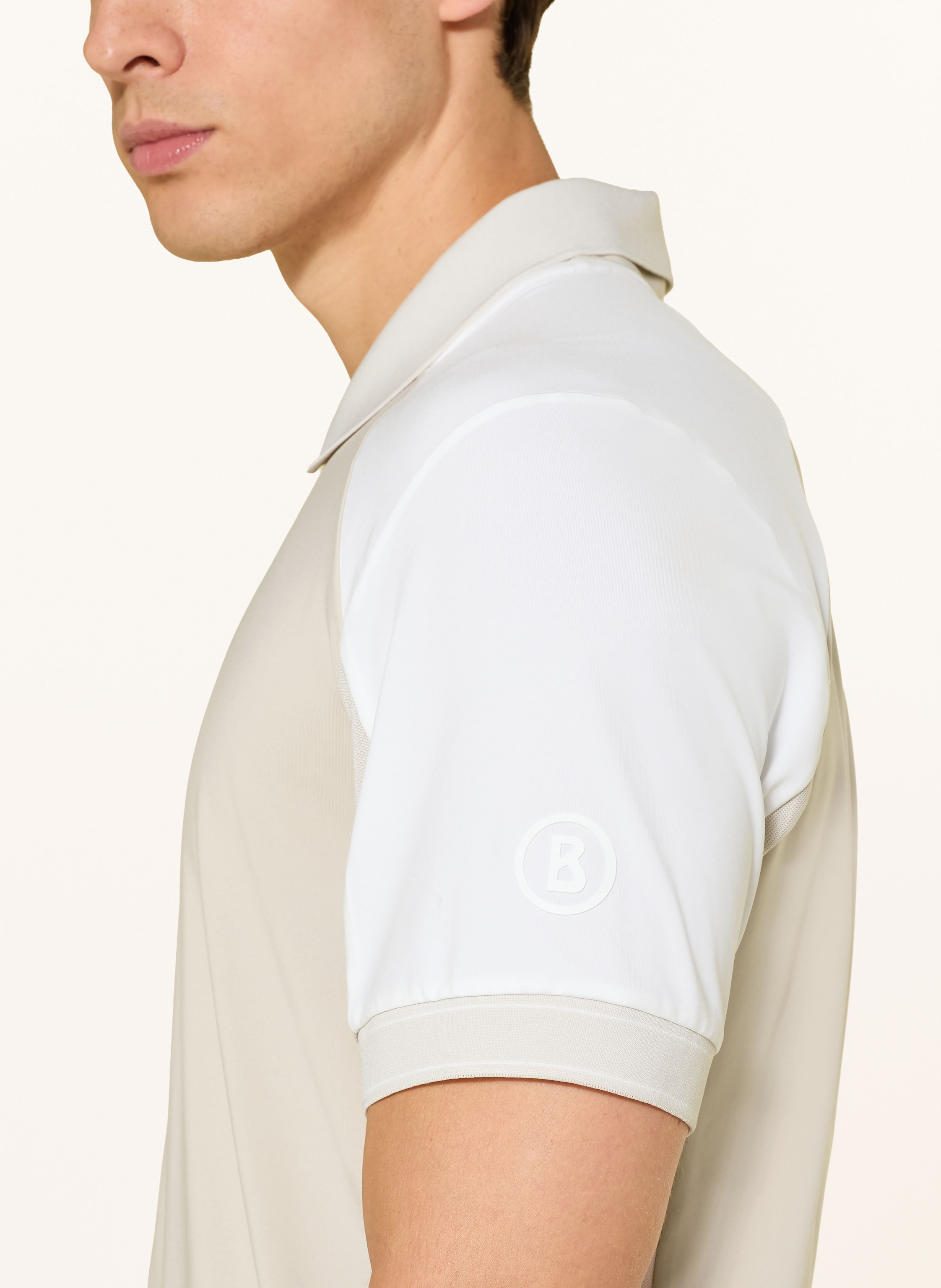 Thumbnail - Bogner Jersey-Poloshirt Fabius beige