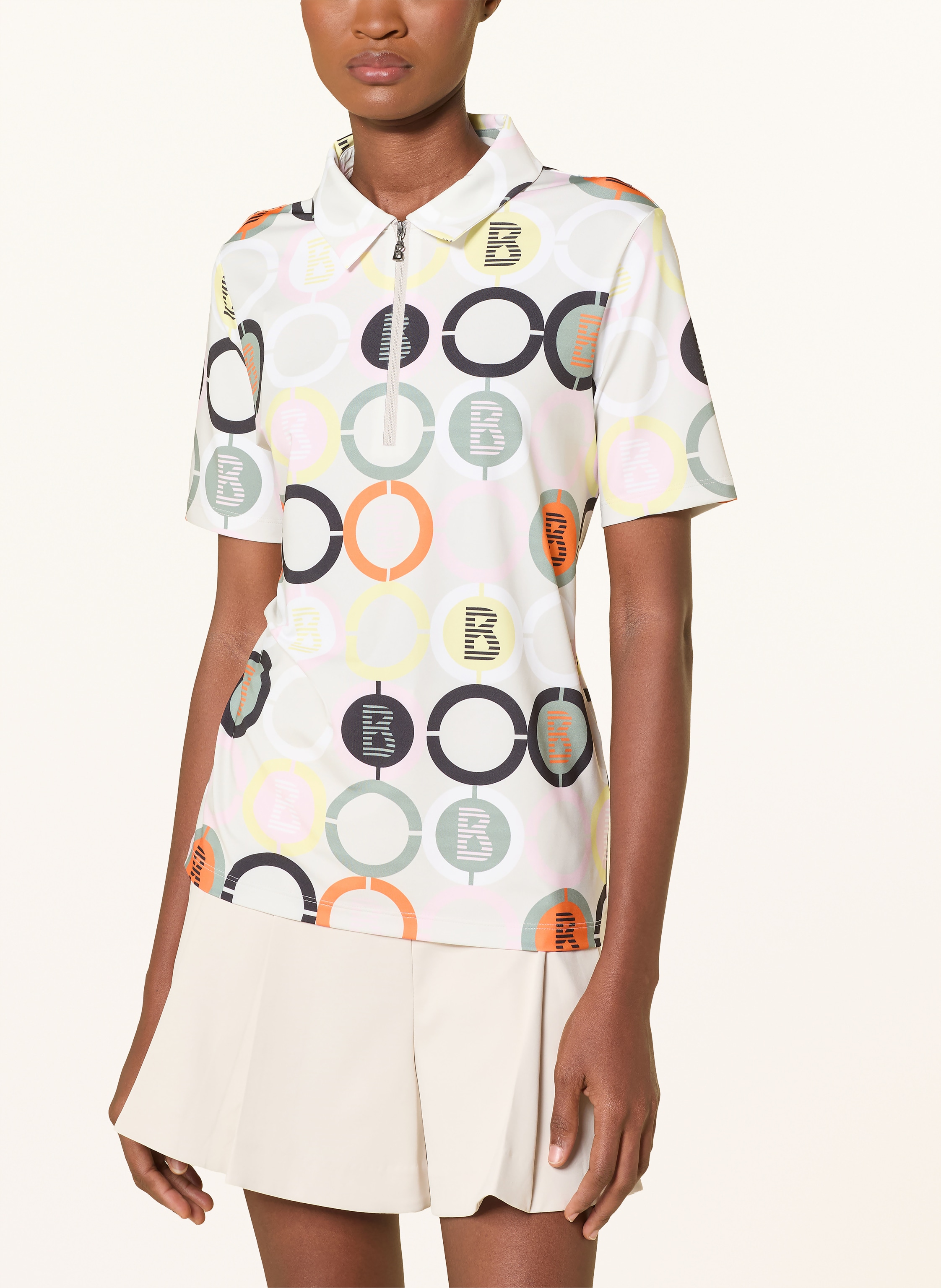 Thumbnail - Bogner Jersey-Poloshirt Taya weiss