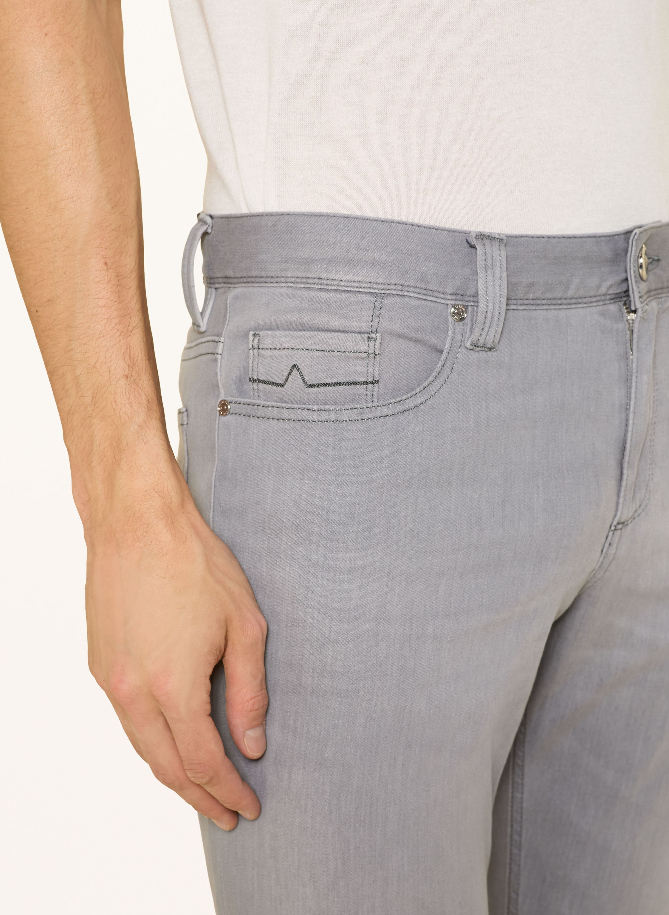 Thumbnail - Alberto Hose Pipe Regular Fit grau