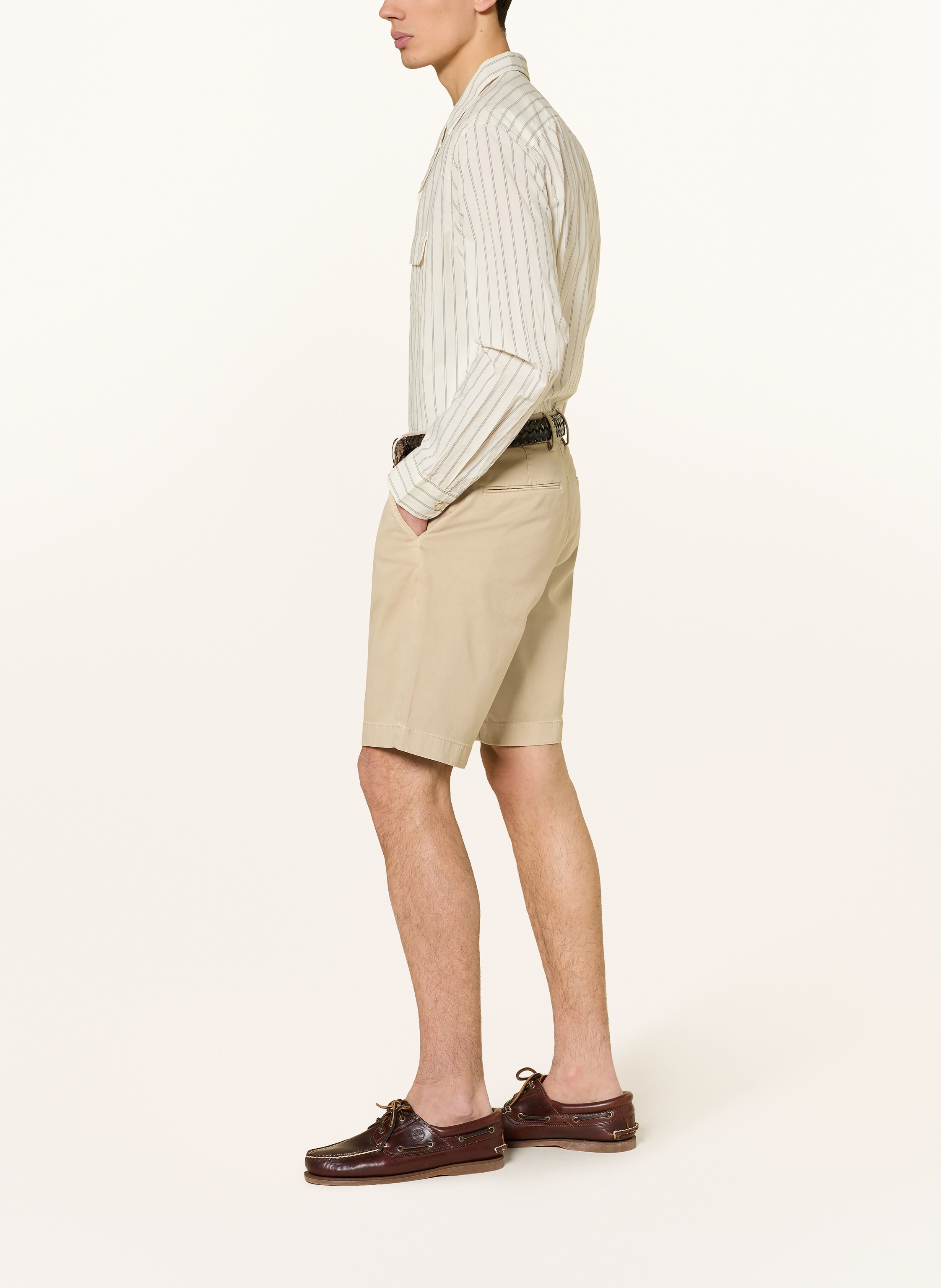 Thumbnail - 7 For All Mankind Chinoshorts Comfort Fit beige