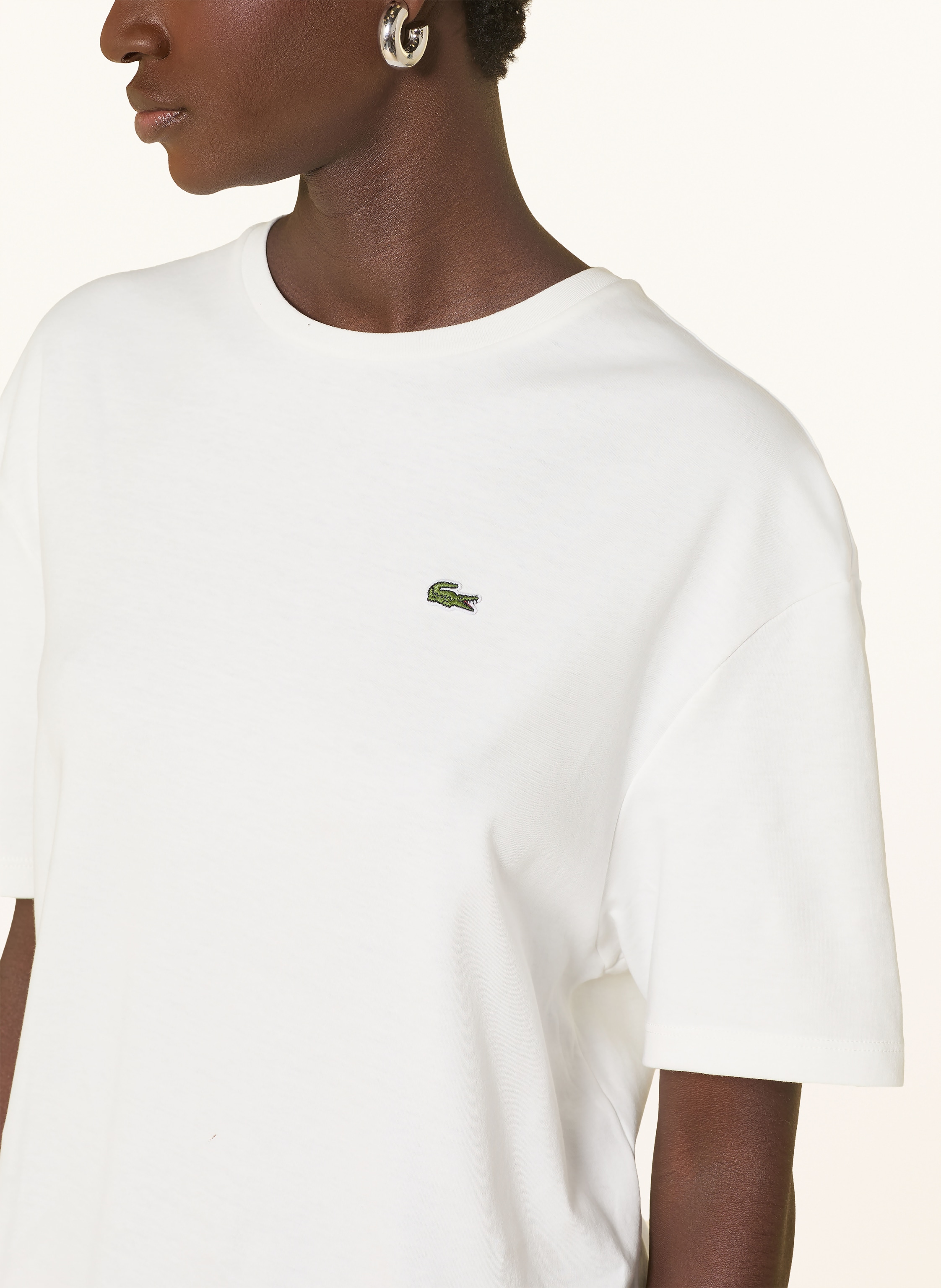 Thumbnail - Lacoste Jerseykleid weiss