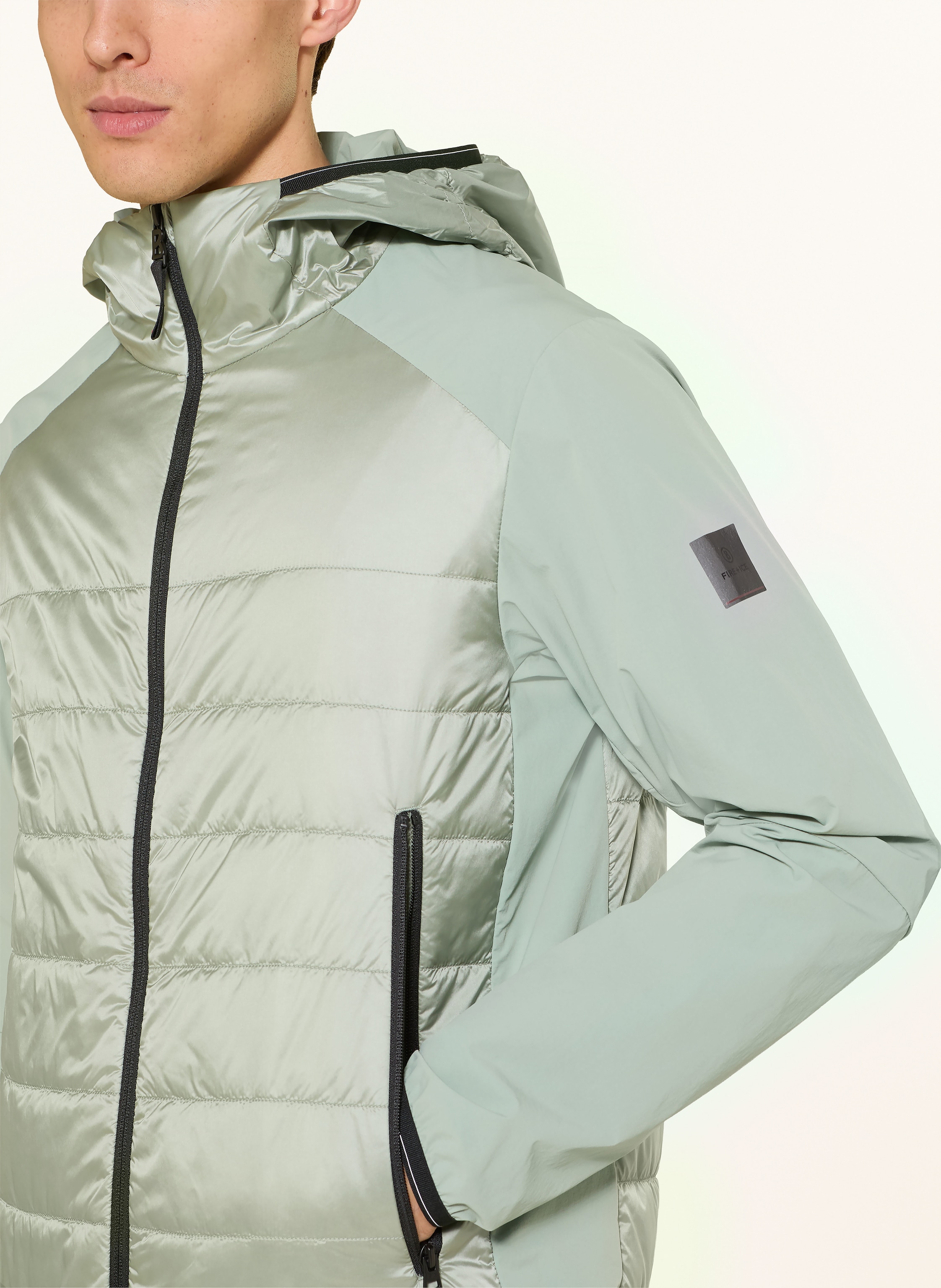 Thumbnail - Fire+Ice Hybrid-Steppjacke Kegan gruen