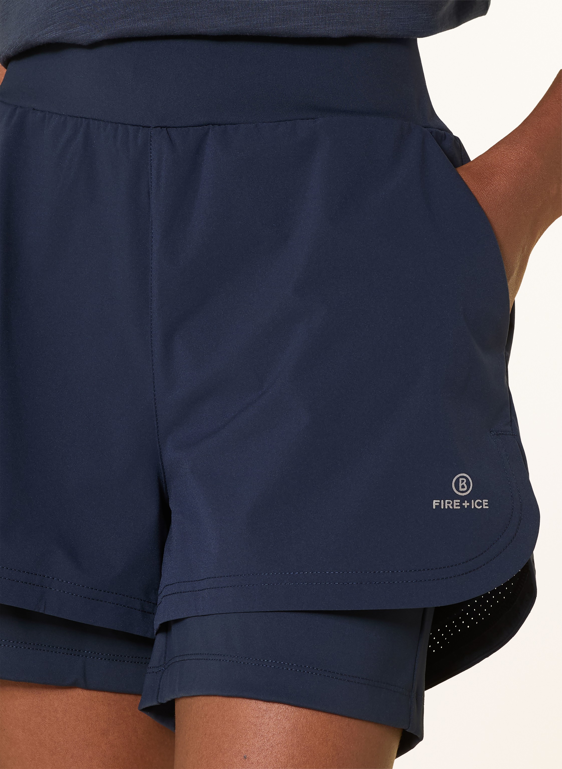 Thumbnail - Fire+Ice 2-In-1-Trekkingshorts Leja blau