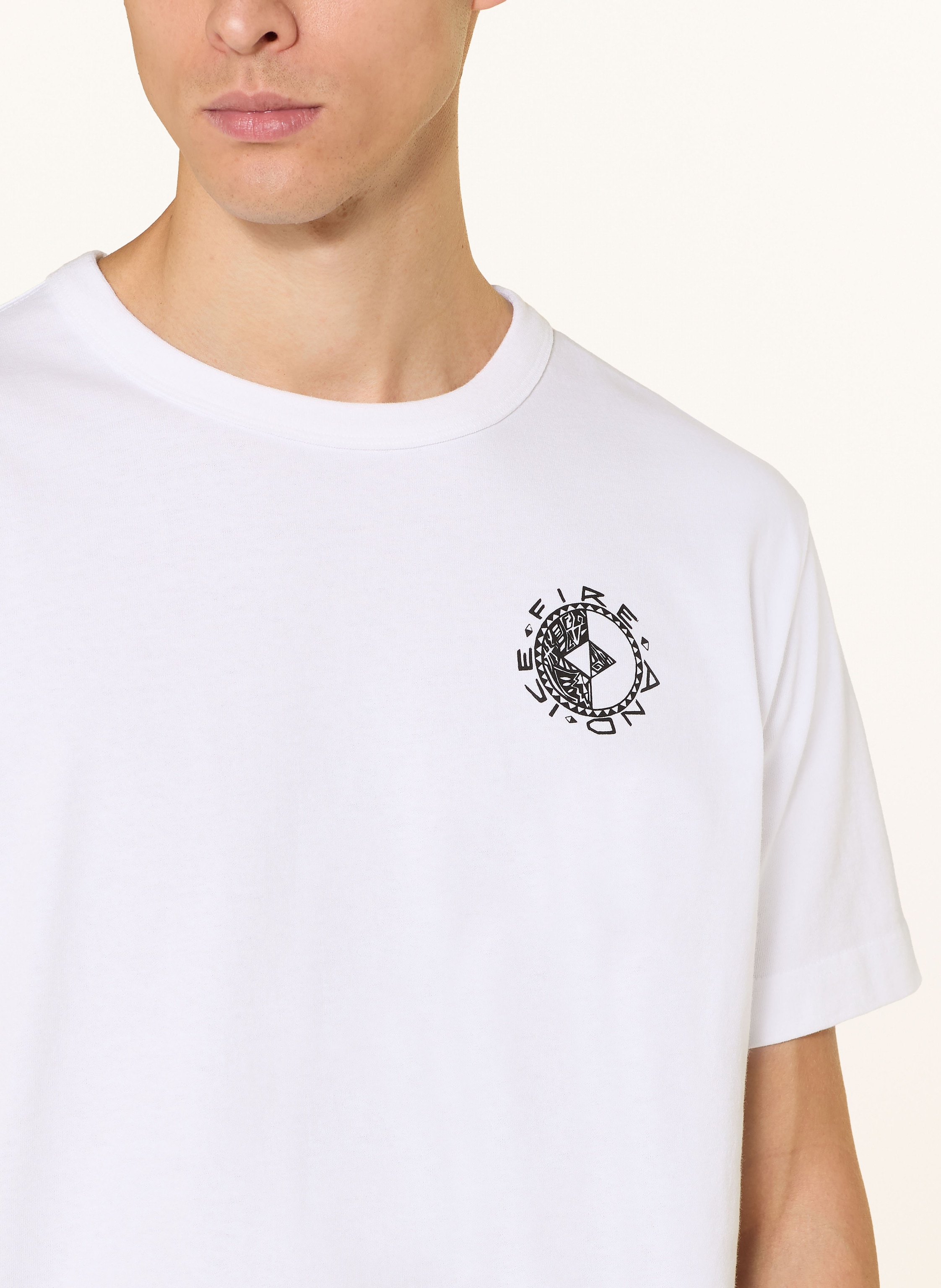 Thumbnail - Fire+Ice T-Shirt Lino weiss