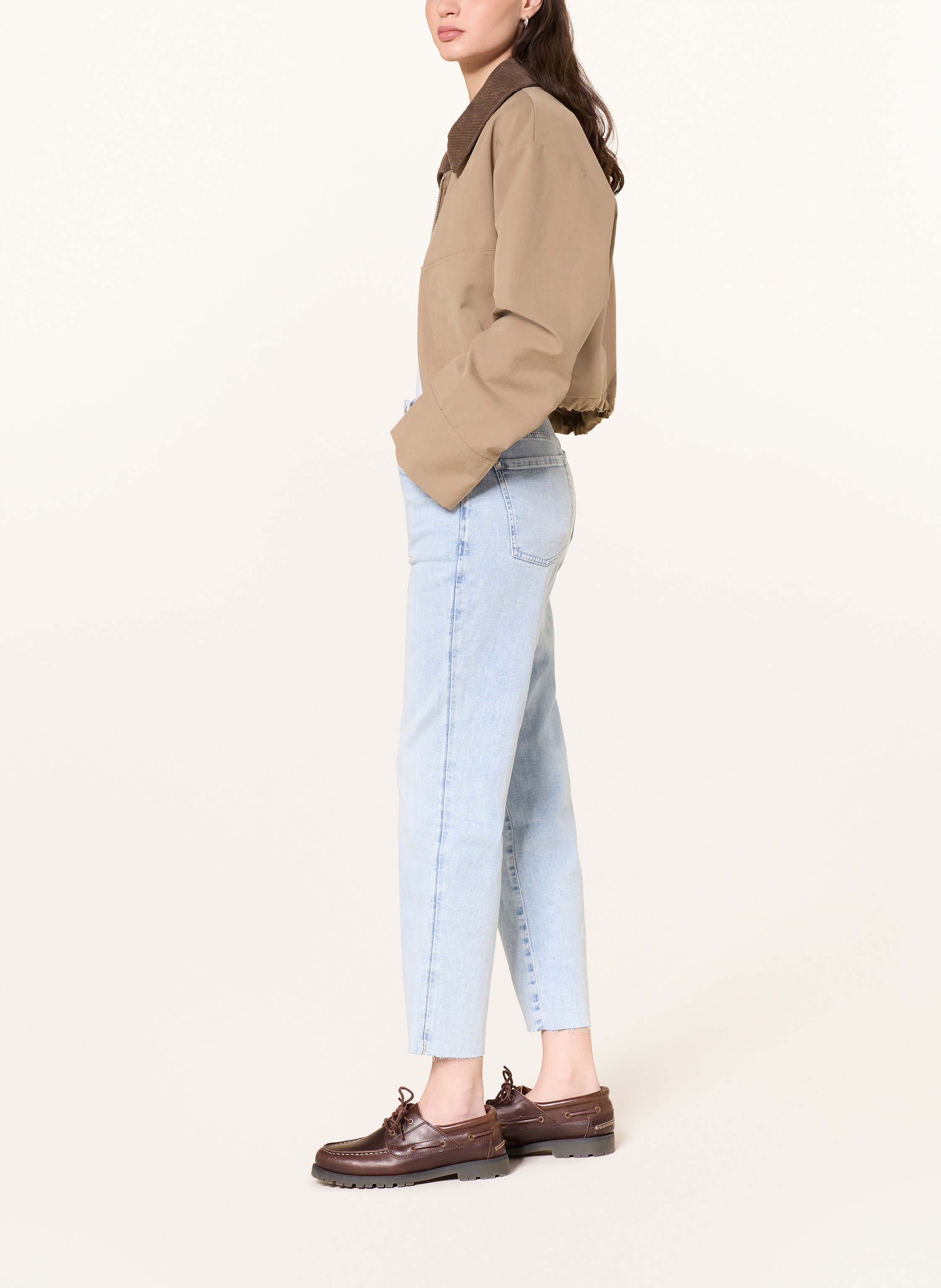 Thumbnail - 7 For All Mankind Straight Jeans Calie blau