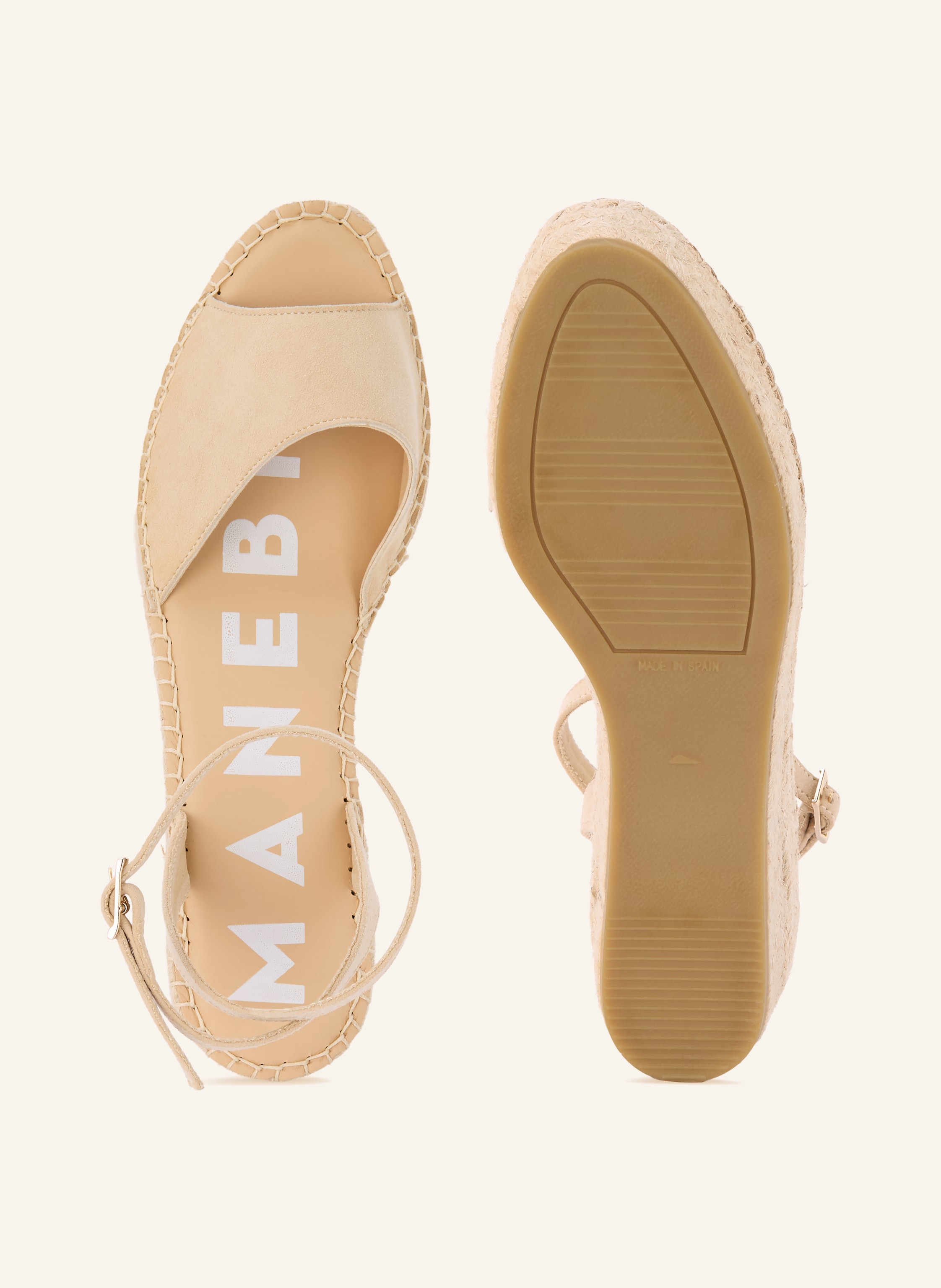 Thumbnail - Manebí Wedges beige