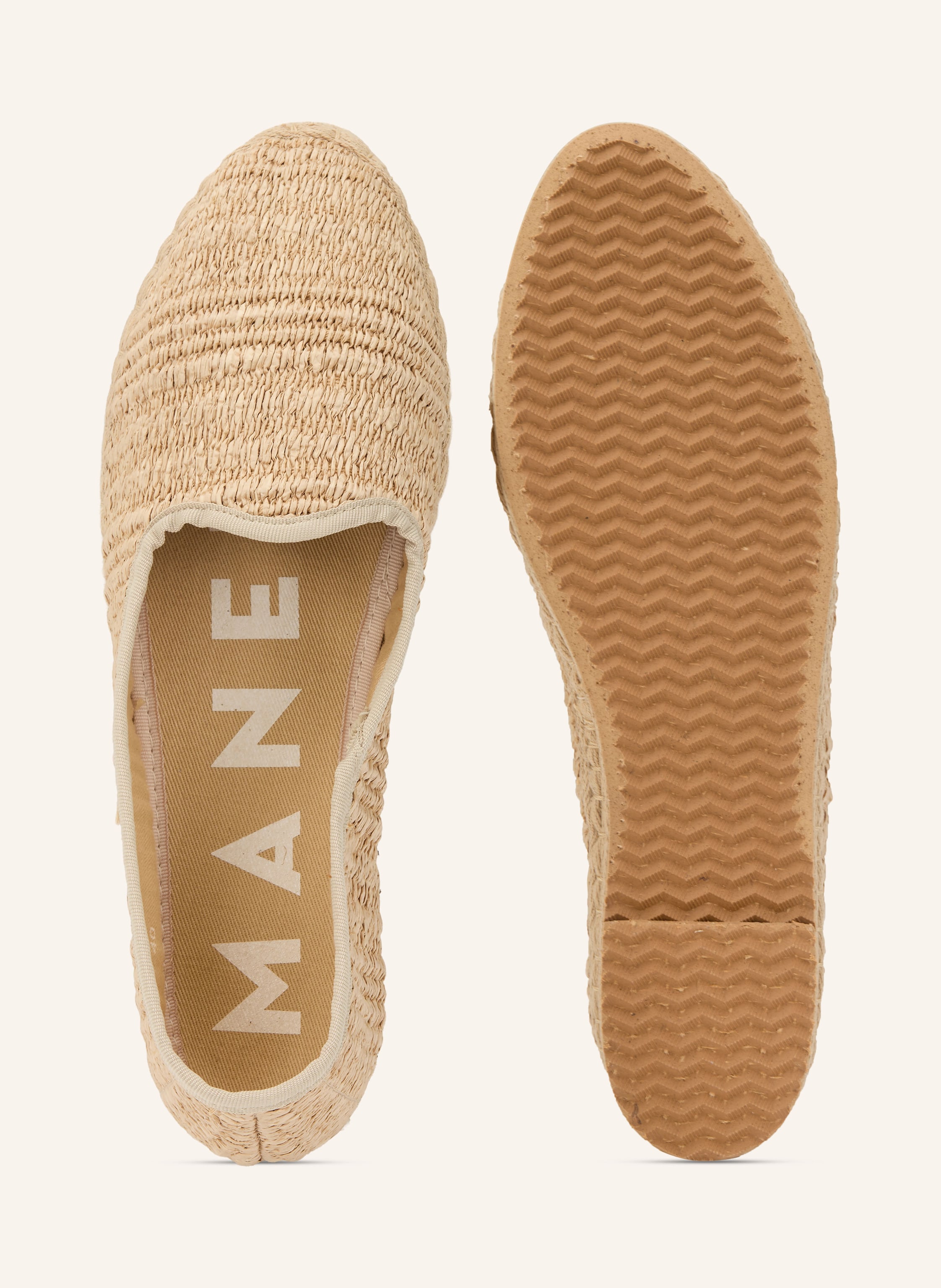 Thumbnail - Manebí Espadrilles Friulana beige