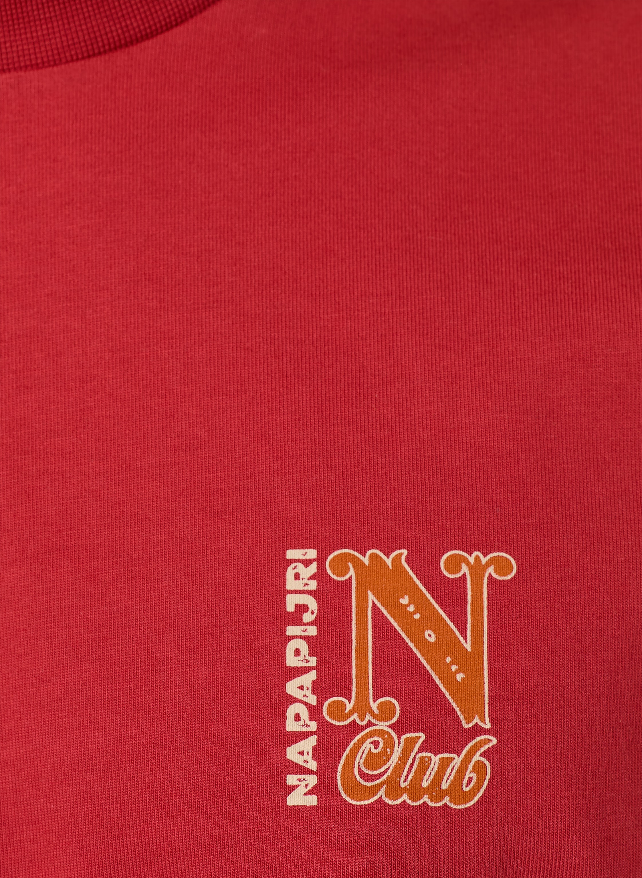 Thumbnail - Napapijri T-Shirt S-Fluorite rot