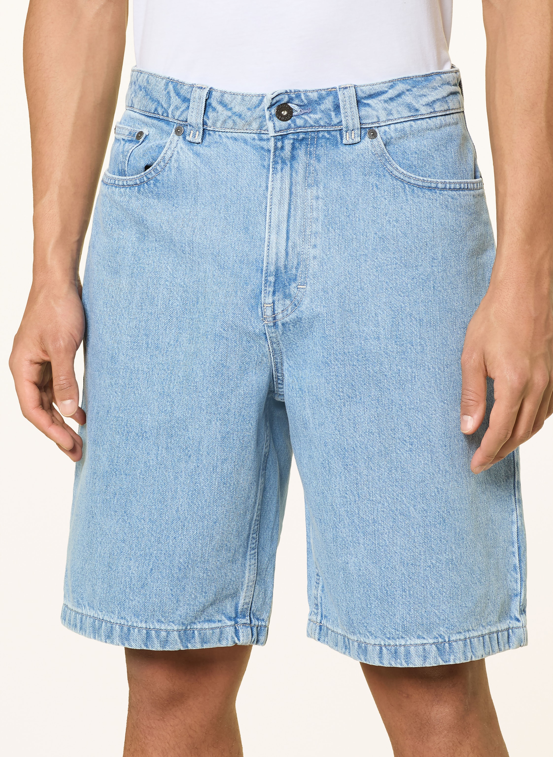 Thumbnail - Napapijri Jeansshorts Rambler Loose Fit blau