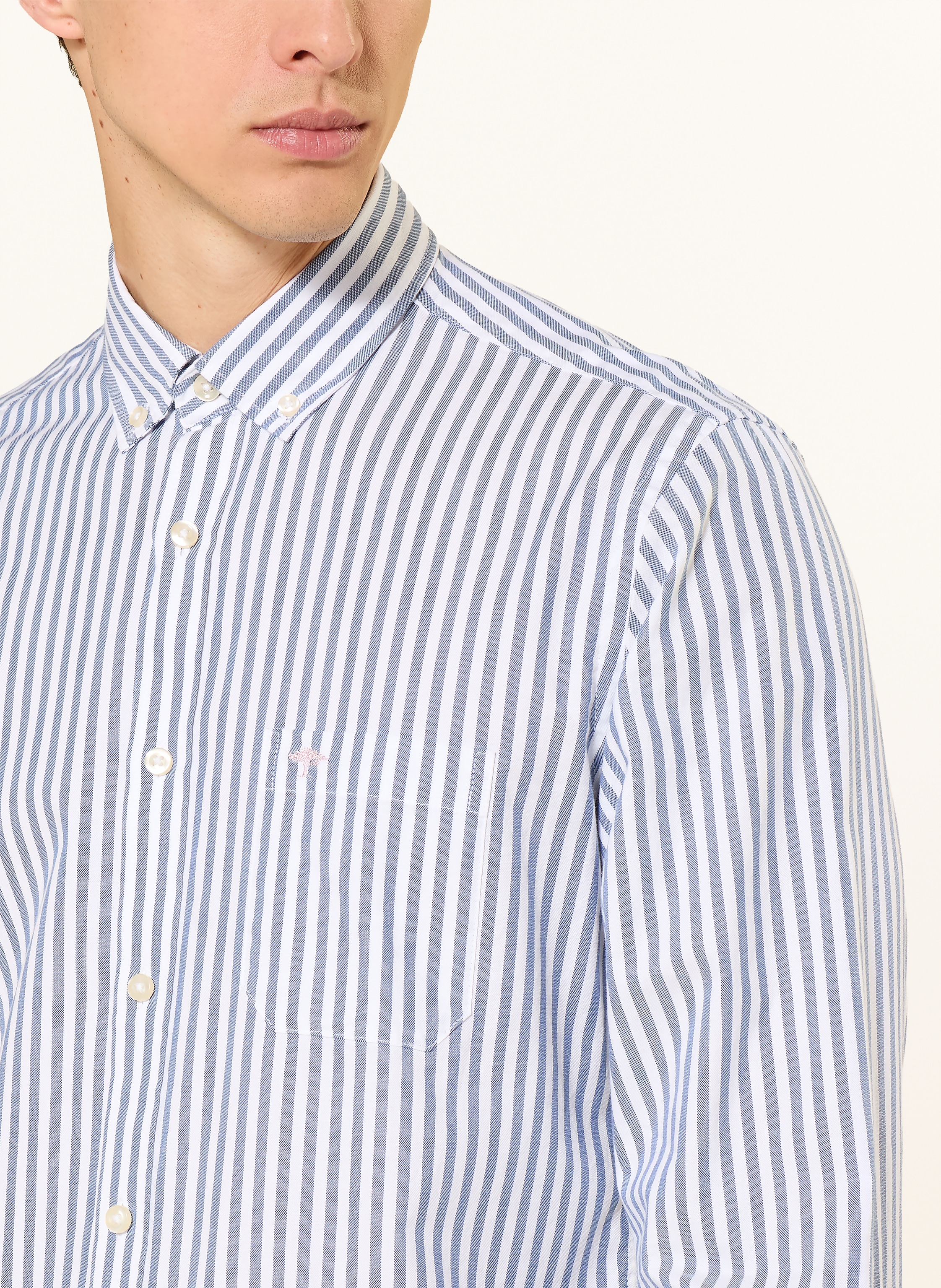 Thumbnail - Fynch-Hatton Oxfordhemd Regular Fit blau