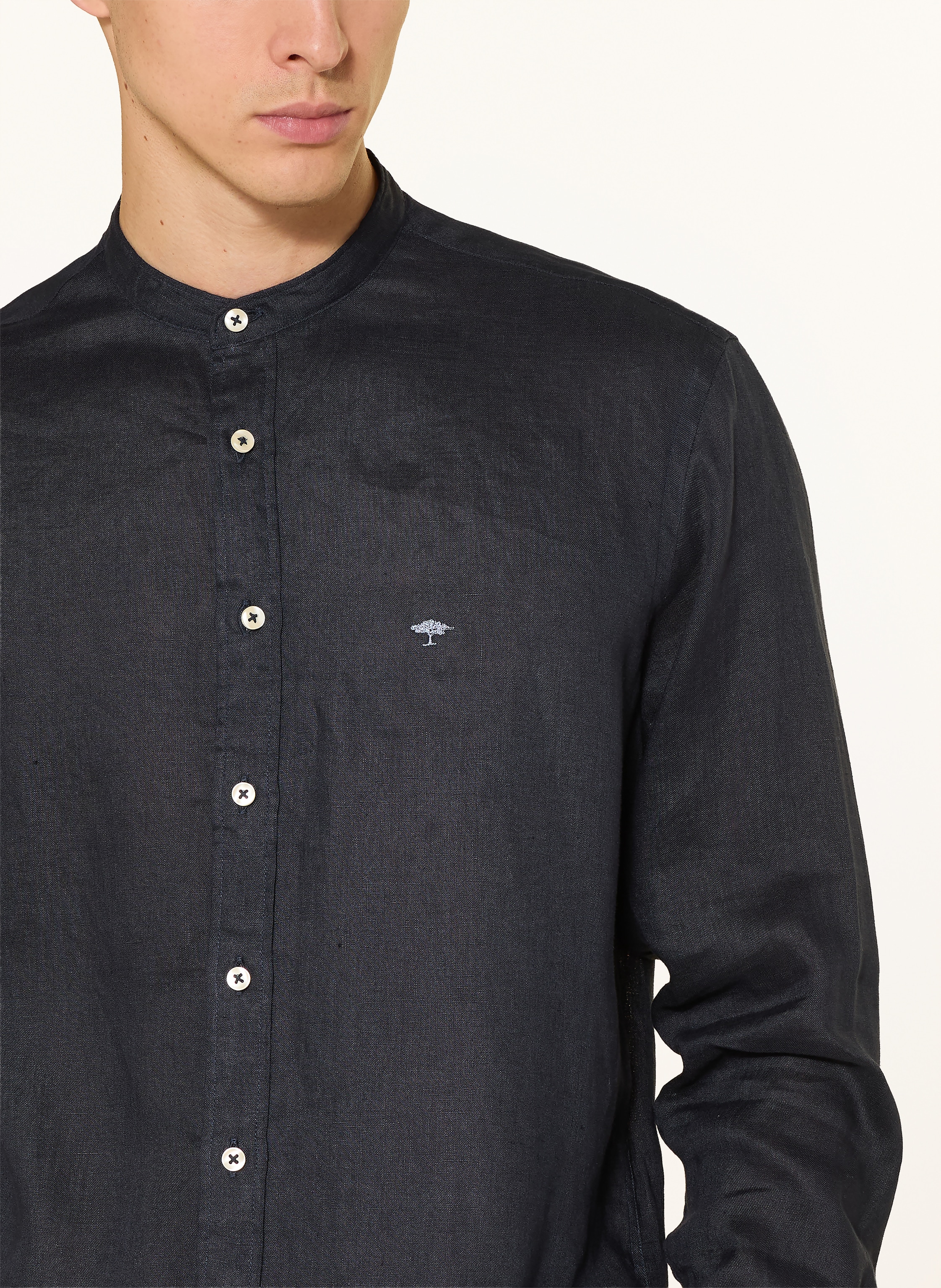 Thumbnail - Fynch-Hatton Leinenhemd Regular Fit blau