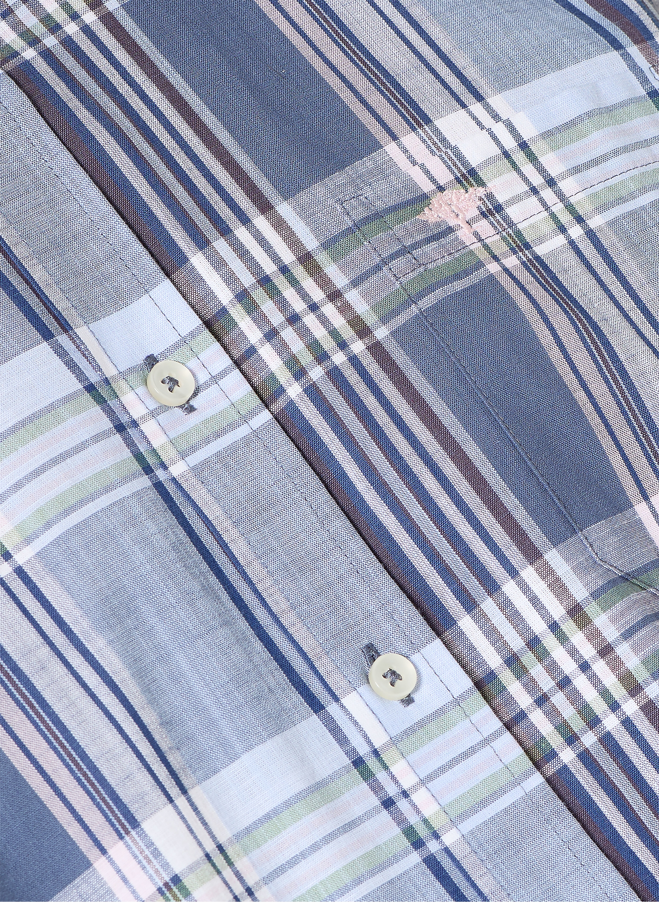 Thumbnail - Fynch-Hatton Kurzarm-Hemd Regular Fit blau