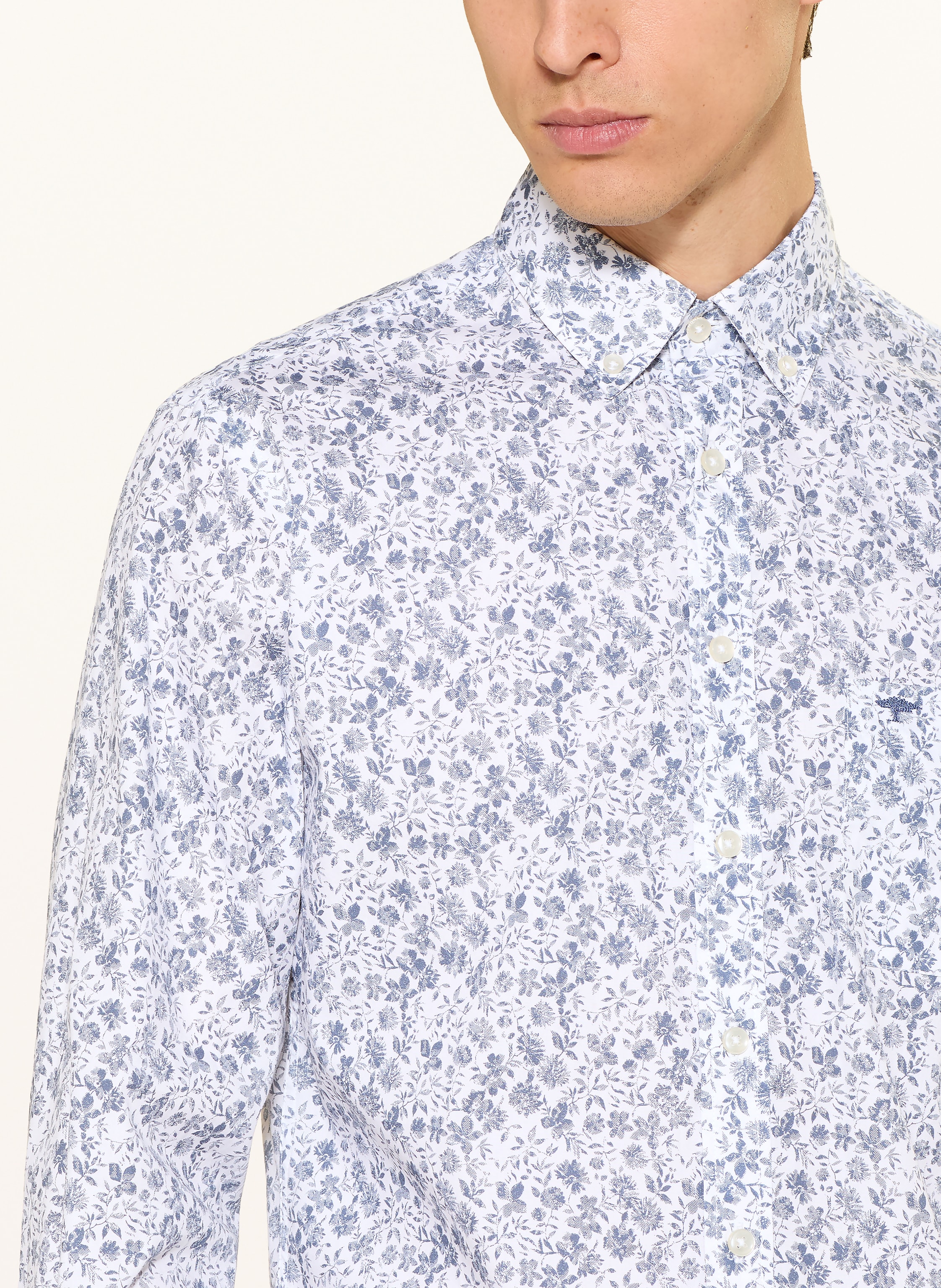 Thumbnail - Fynch-Hatton Hemd Regular Fit blau