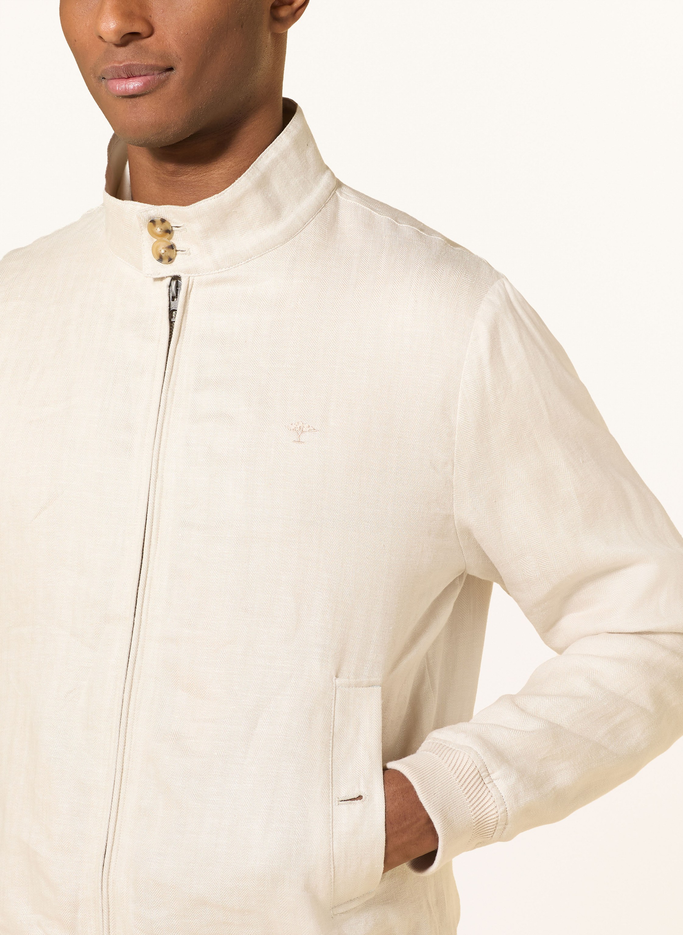 Thumbnail - Fynch-Hatton Leinenblouson beige