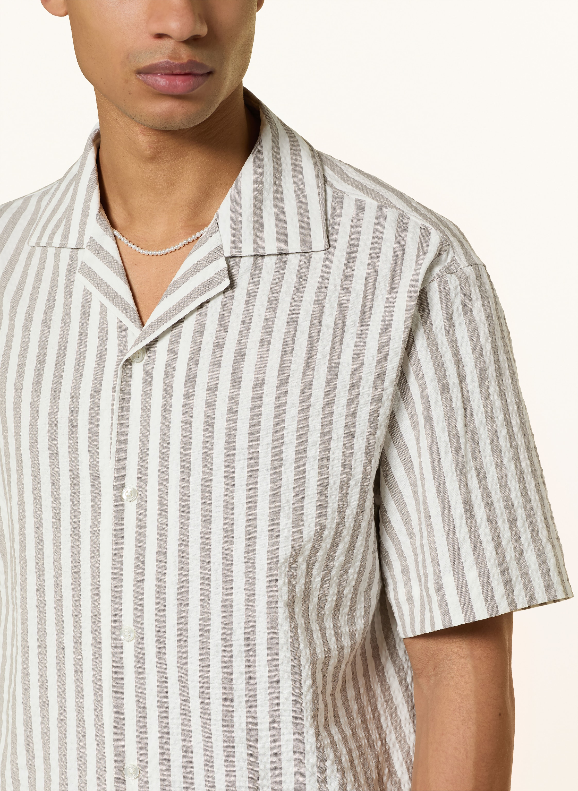 Thumbnail - Hugo Resorthemd Espino Comfort Fit braun