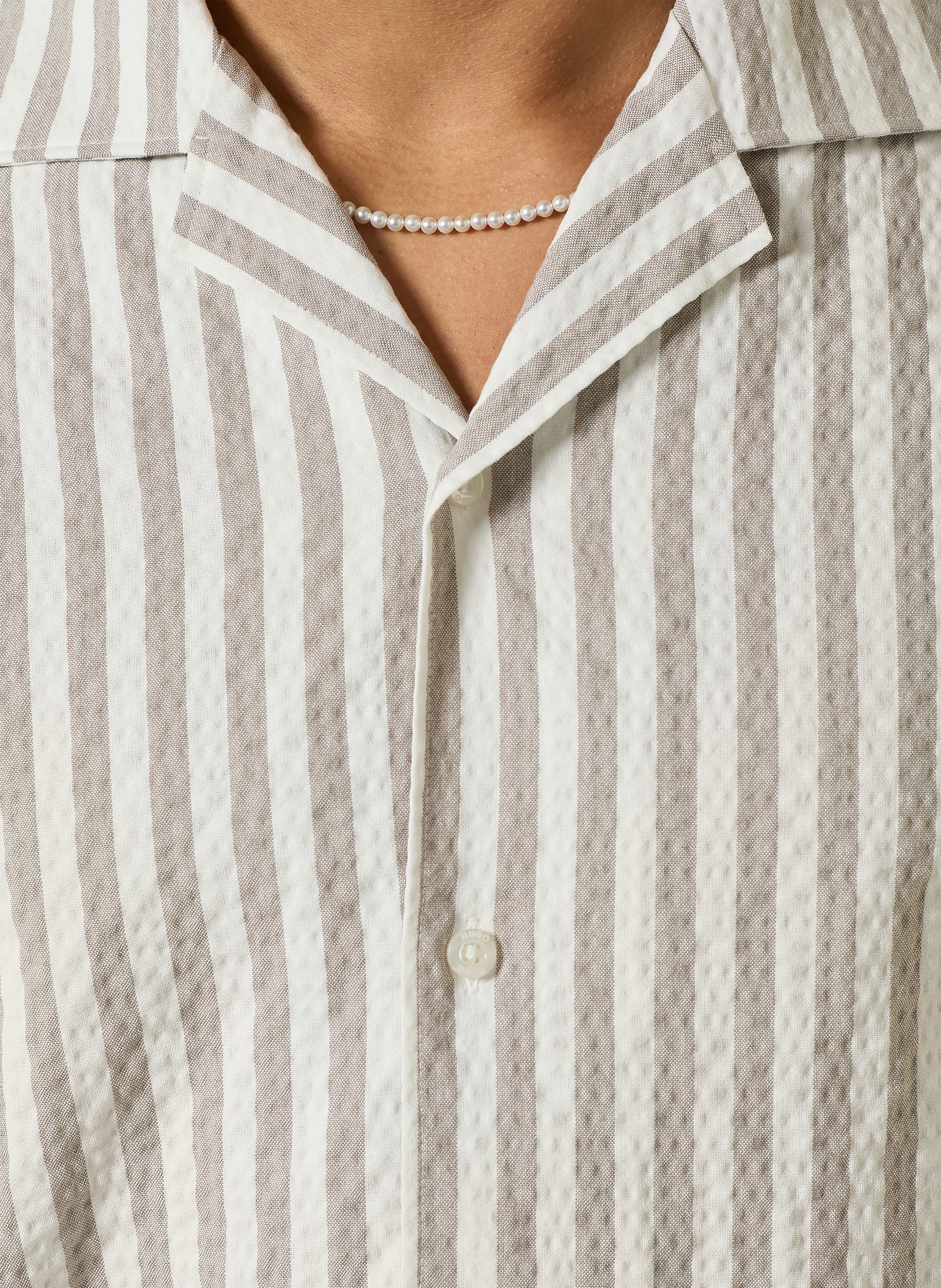 Thumbnail - Hugo Resorthemd Espino Comfort Fit braun